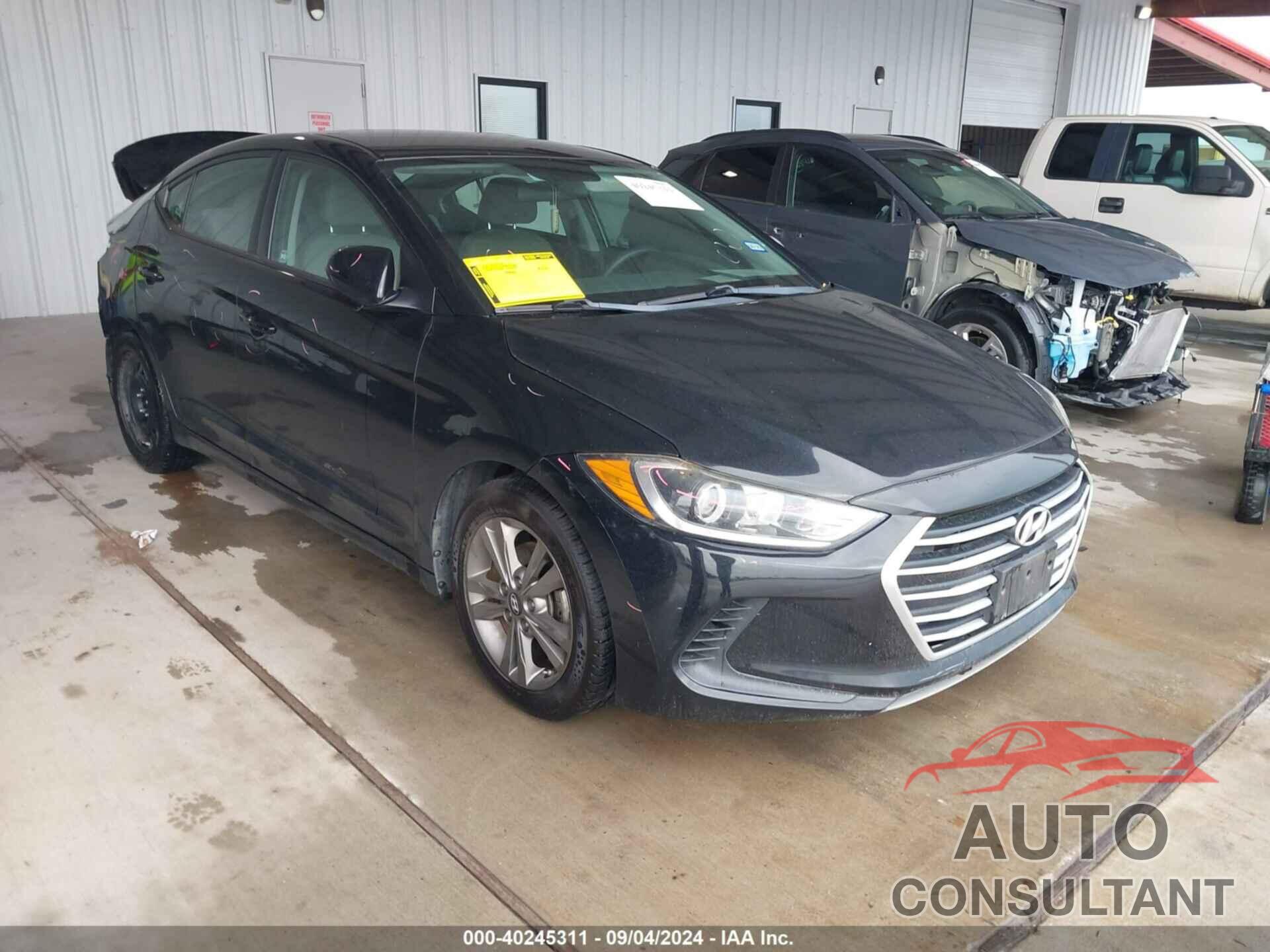 HYUNDAI ELANTRA 2018 - 5NPD84LF6JH301054