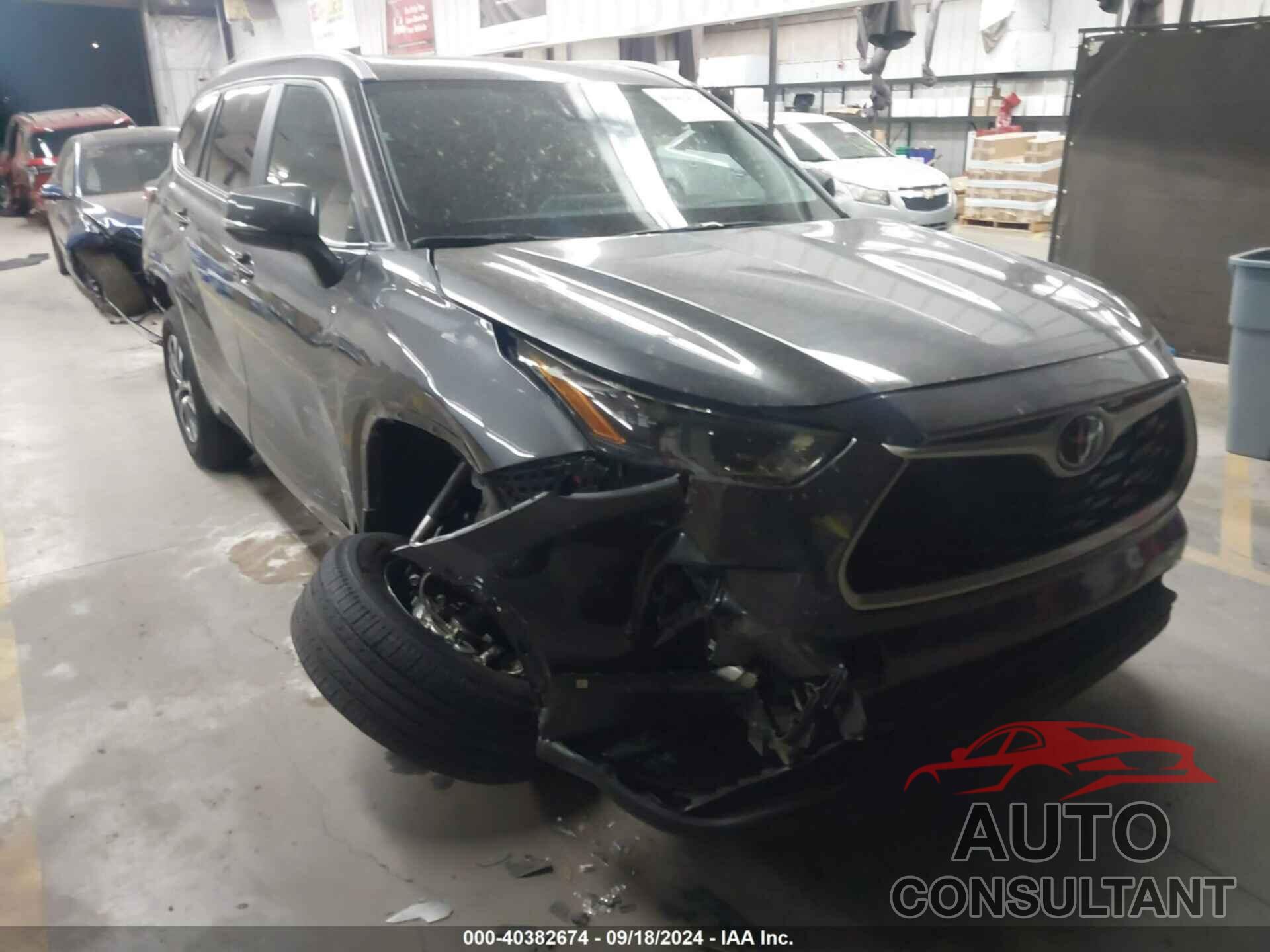 TOYOTA HIGHLANDER 2023 - 5TDKDRAH0PS512502