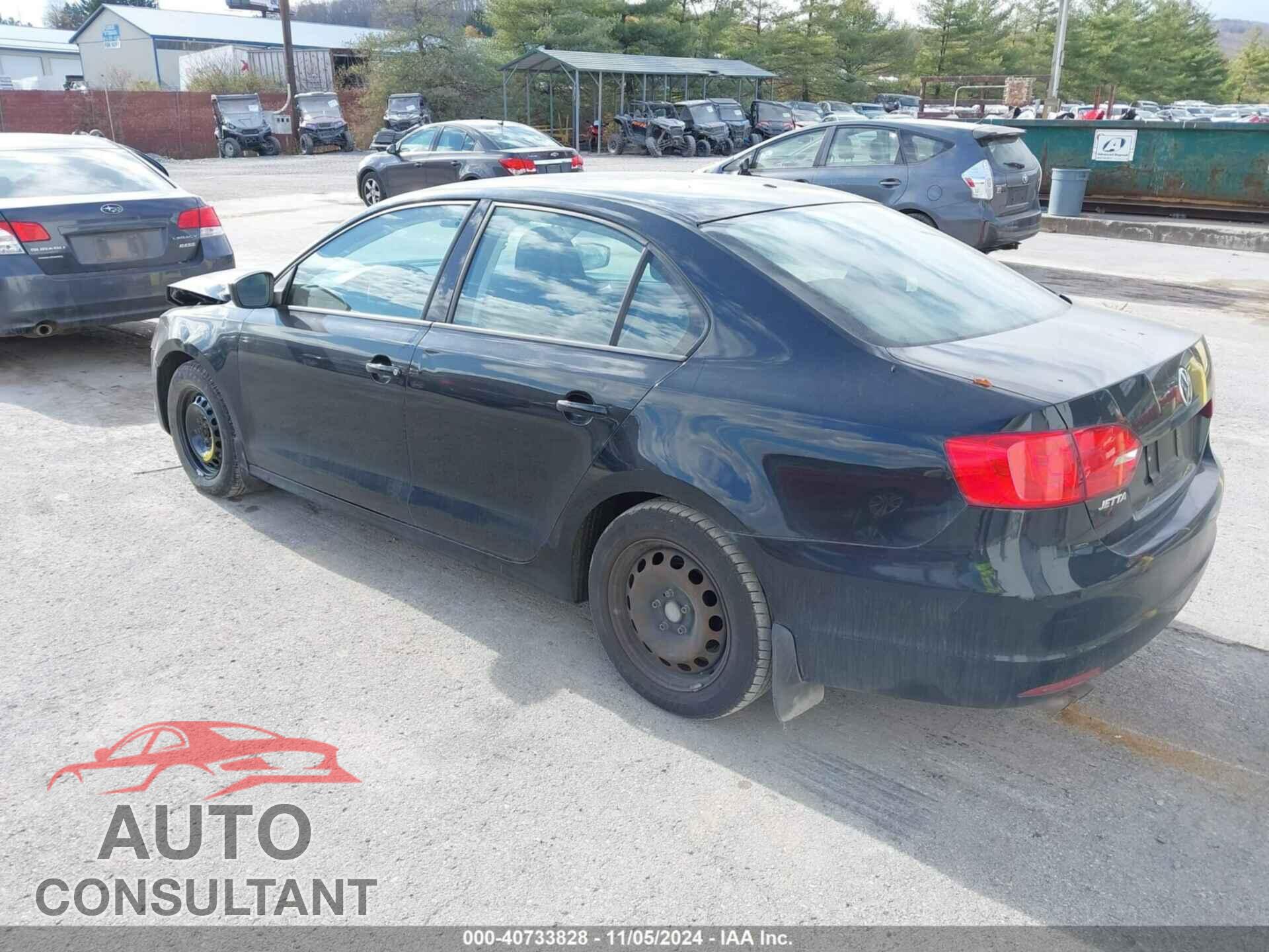 VOLKSWAGEN JETTA 2012 - 3VW2K7AJ5CM385055