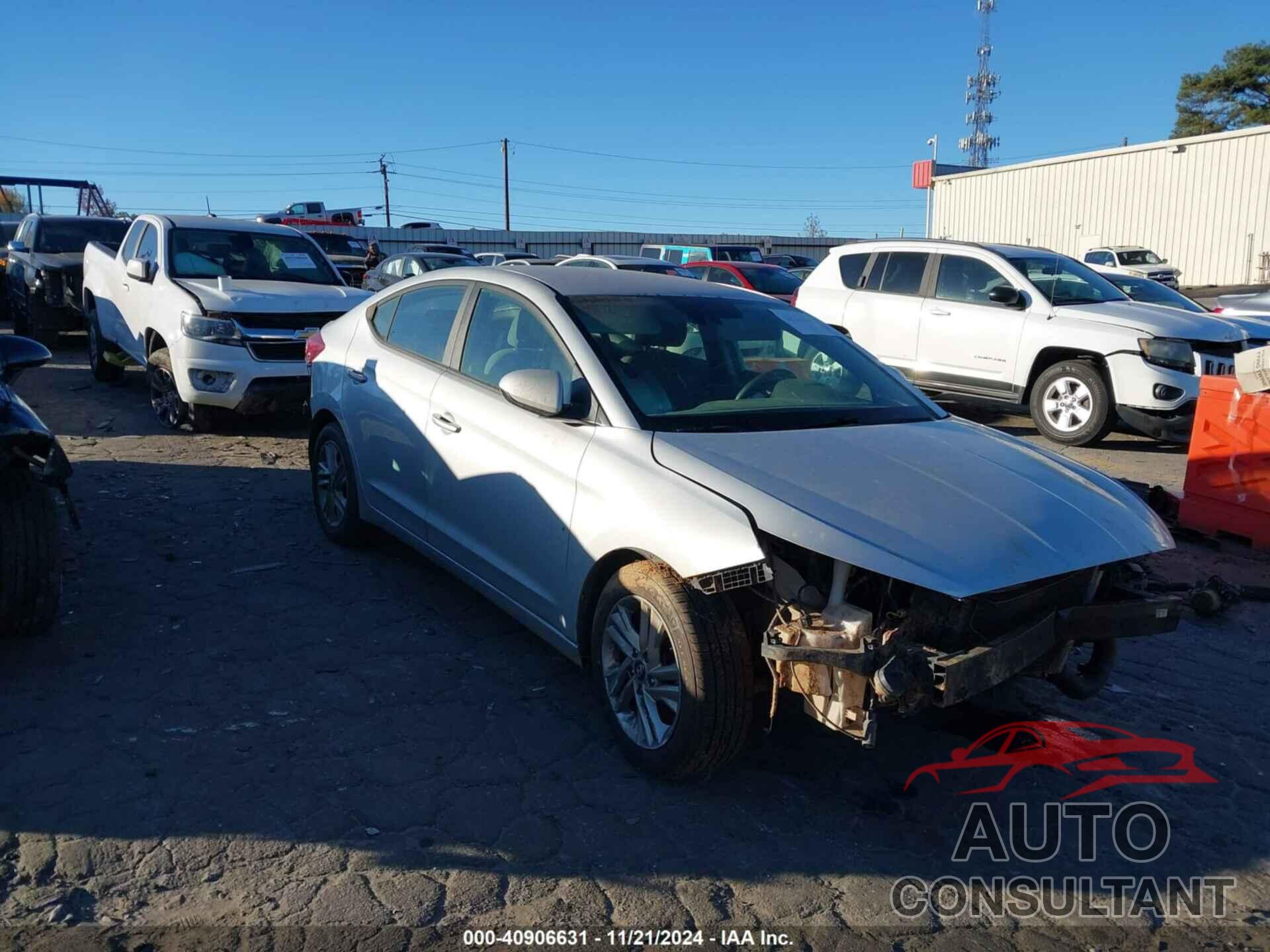 HYUNDAI ELANTRA 2019 - KMHD84LF4KU758903