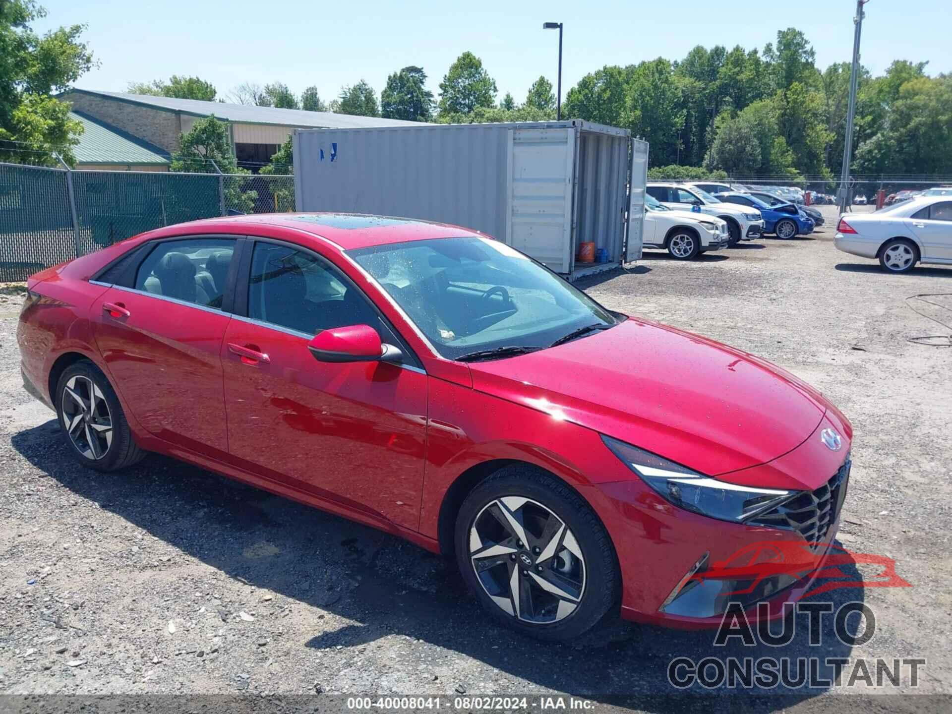 HYUNDAI ELANTRA HYBRID 2022 - KMHLN4AJ2NU014748
