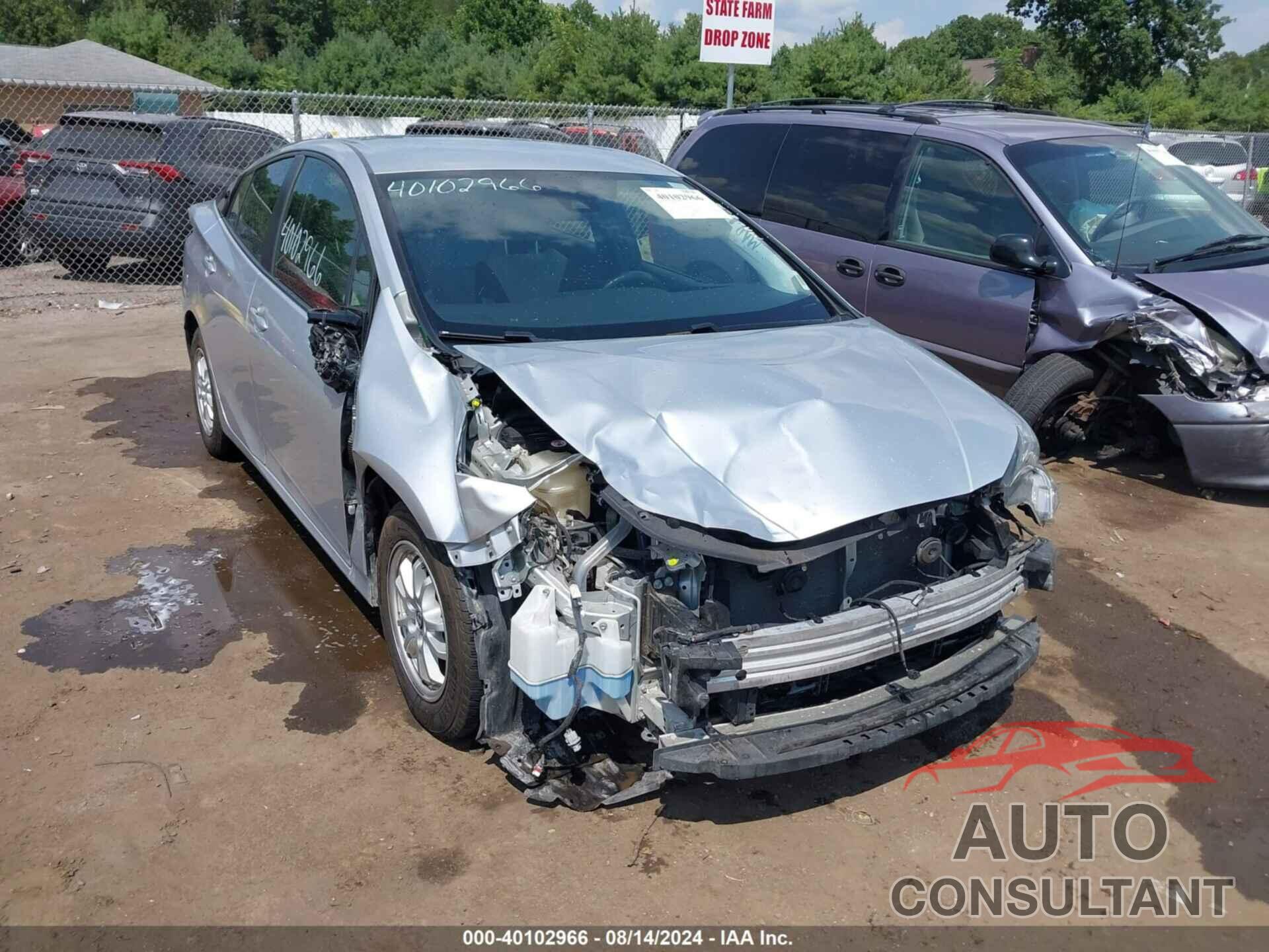 TOYOTA PRIUS 2017 - JTDKARFU3H3048090