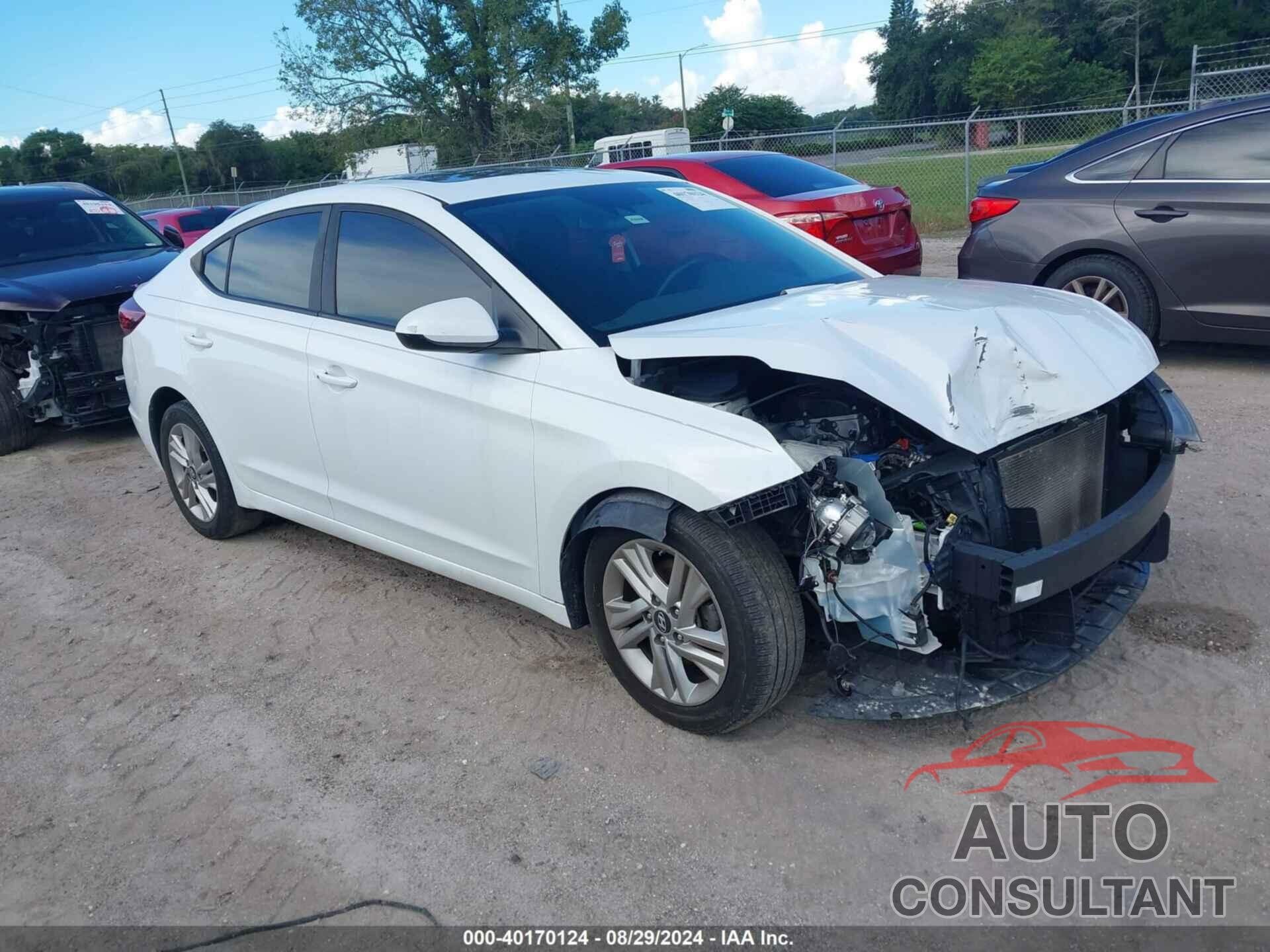 HYUNDAI ELANTRA 2019 - 5NPD84LF9KH454786