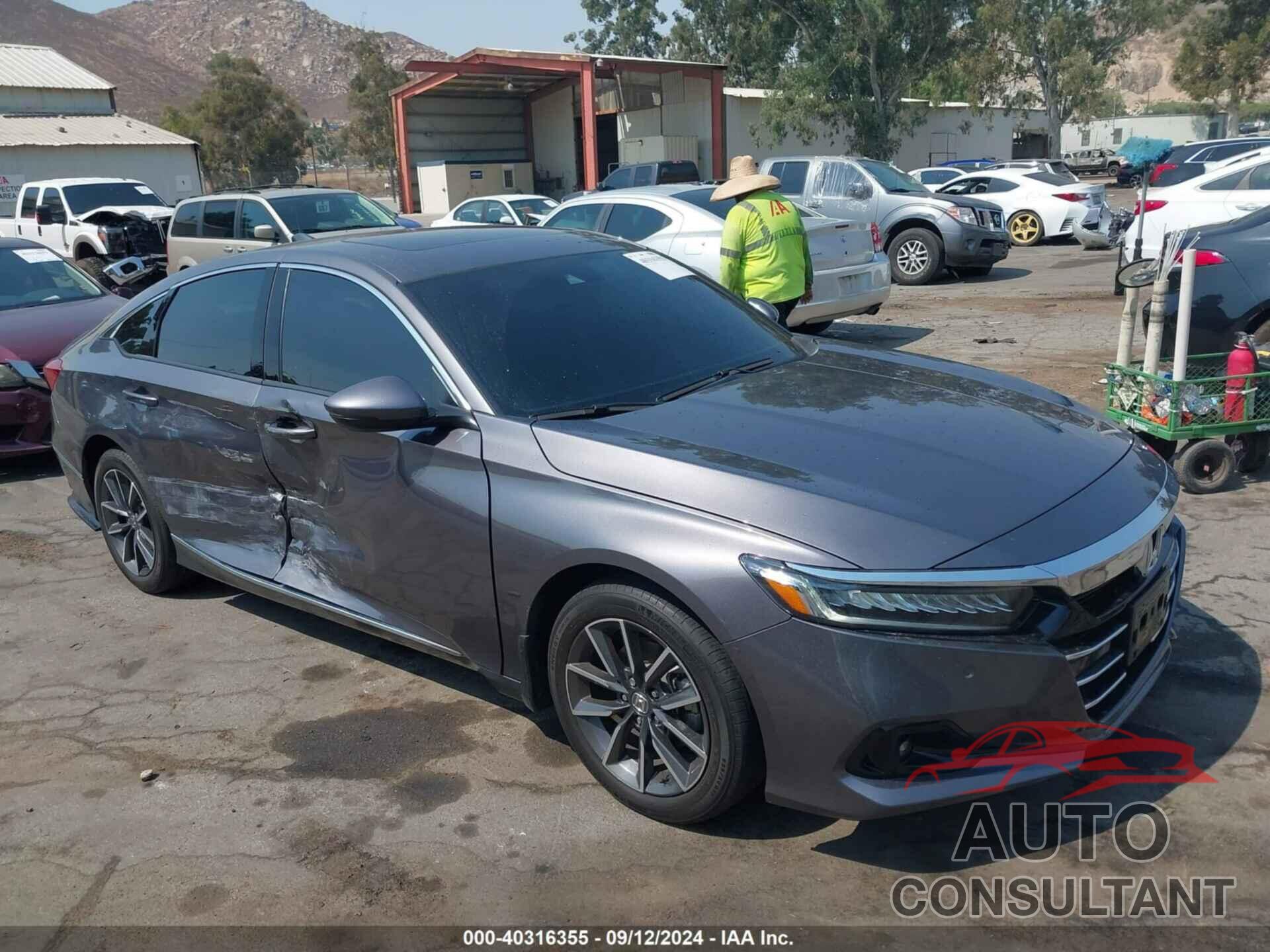 HONDA ACCORD 2021 - 1HGCV1F55MA122328