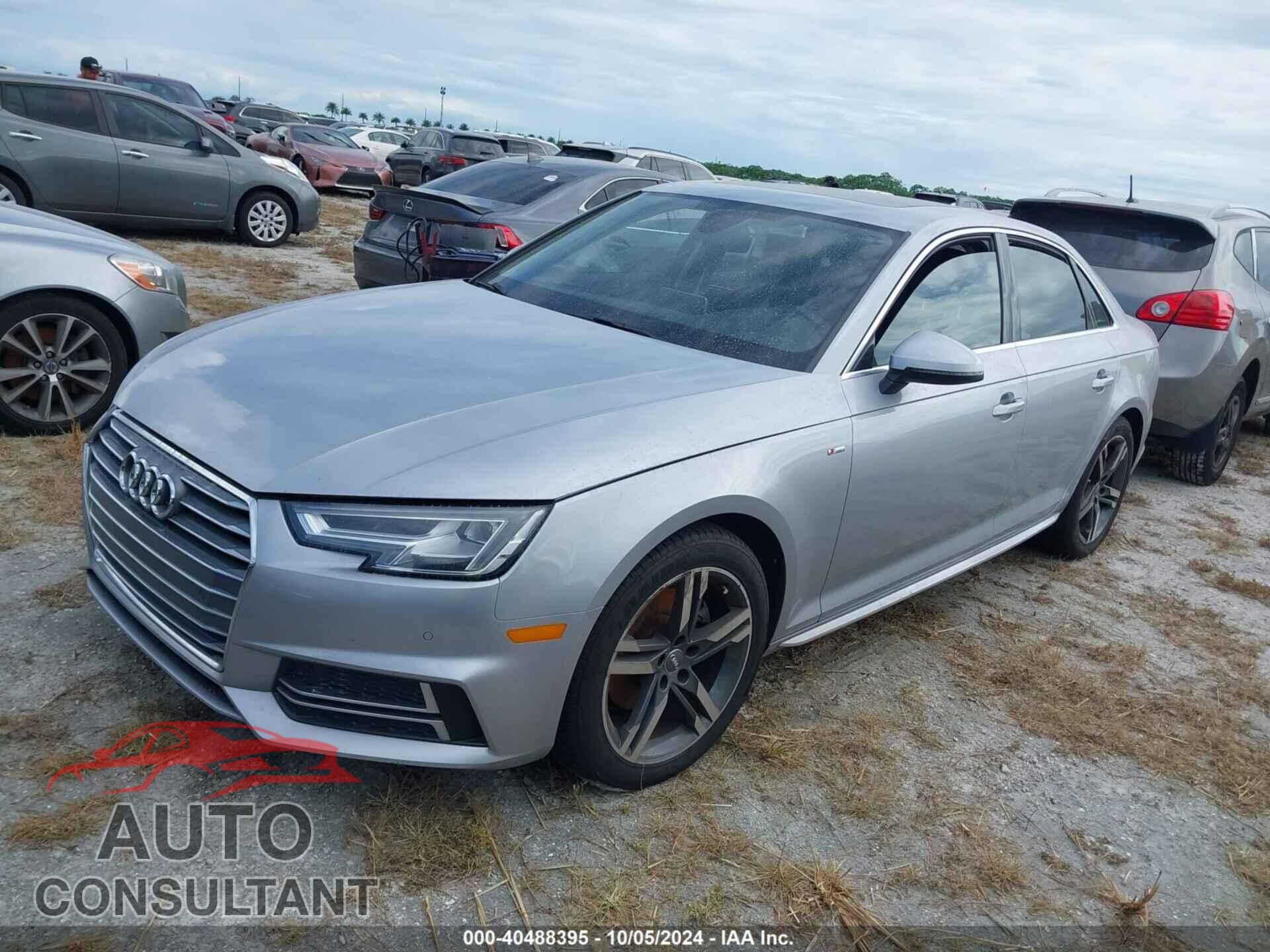 AUDI A4 2018 - WAULMAF44JN020156
