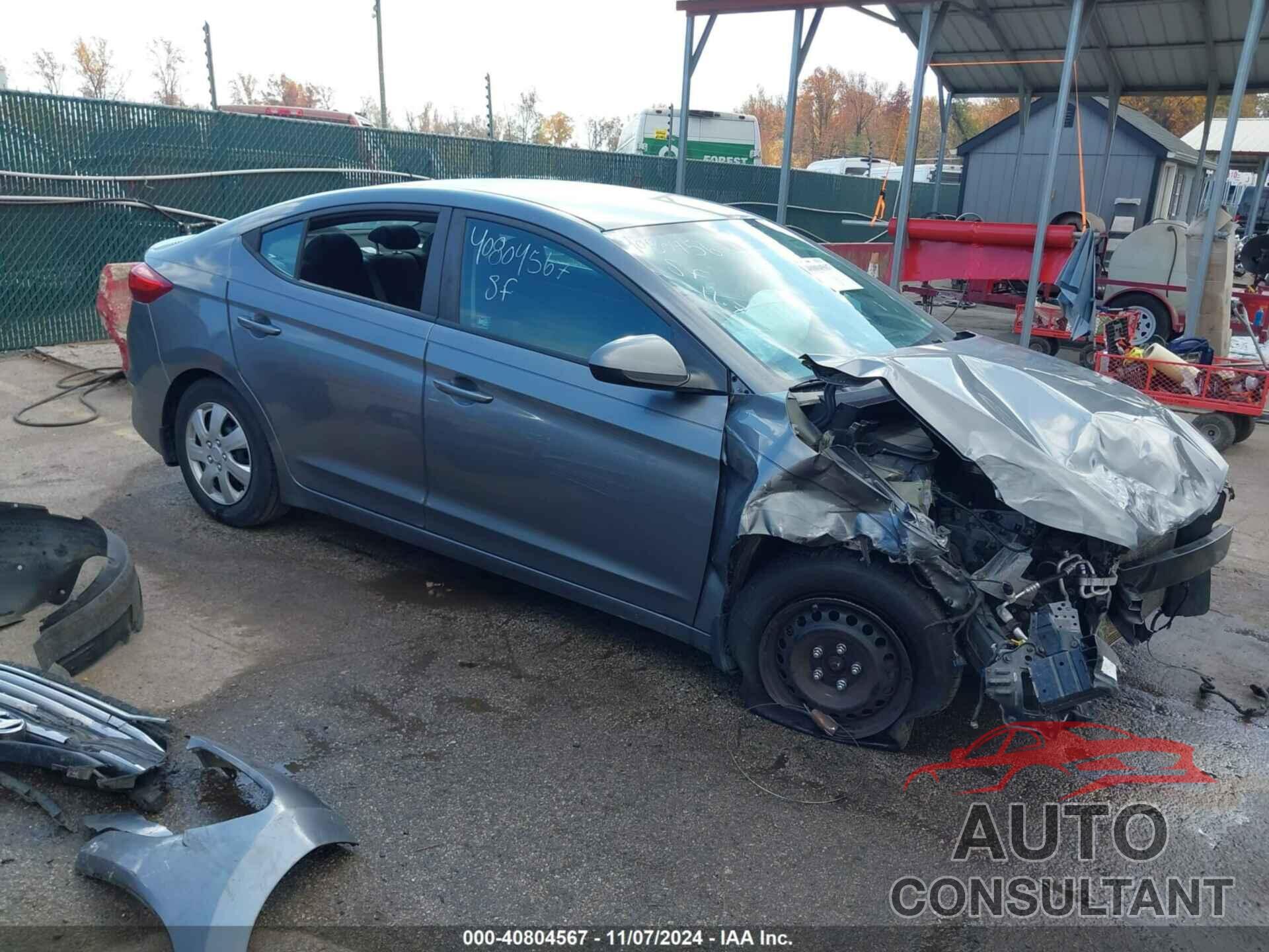 HYUNDAI ELANTRA 2018 - 5NPD74LF6JH308914