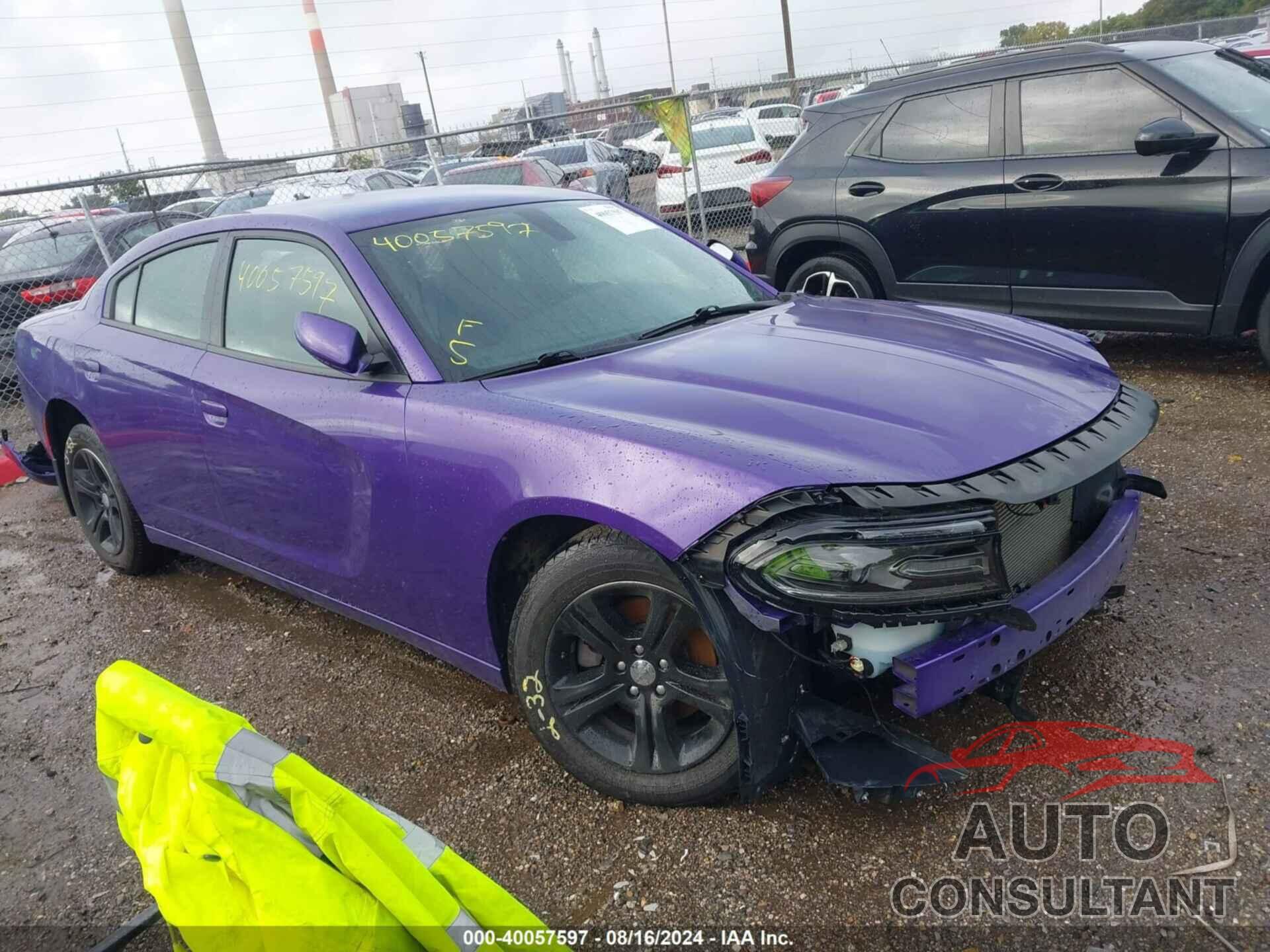 DODGE CHARGER 2019 - 2C3CDXBG4KH723258