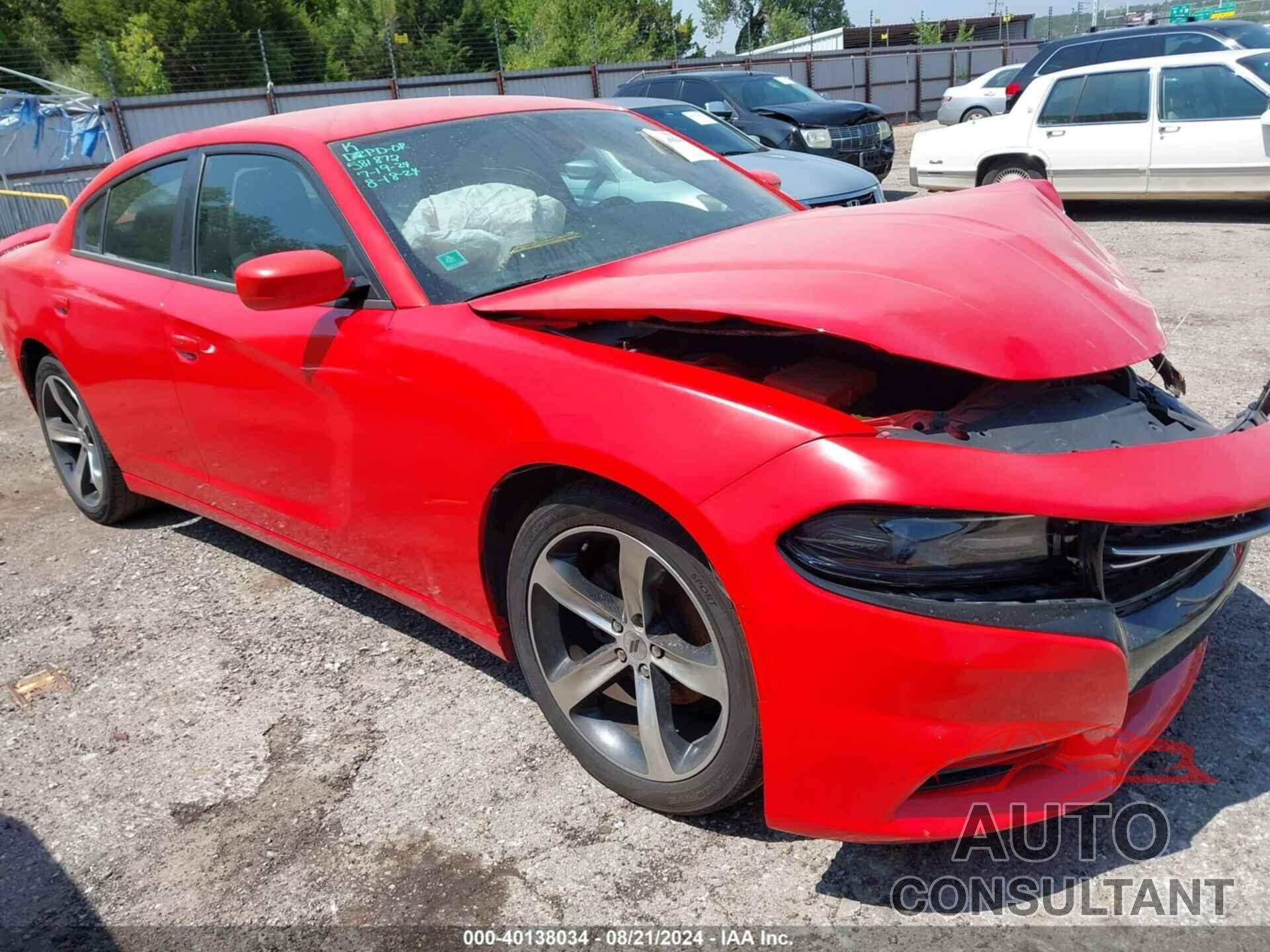 DODGE CHARGER 2017 - 2C3CDXBG0HH581872