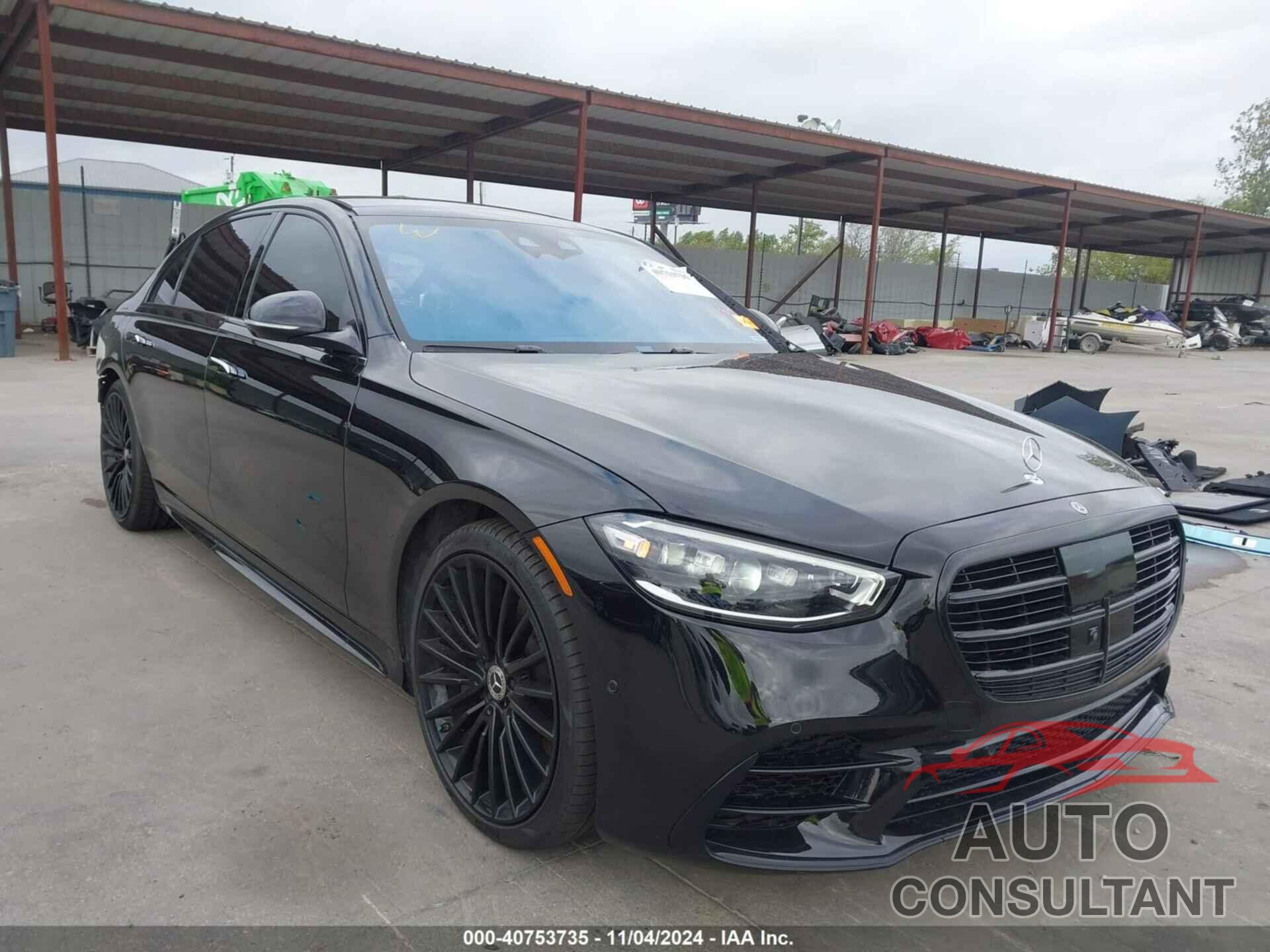 MERCEDES-BENZ S 580 2022 - W1K6G7GB5NA150070