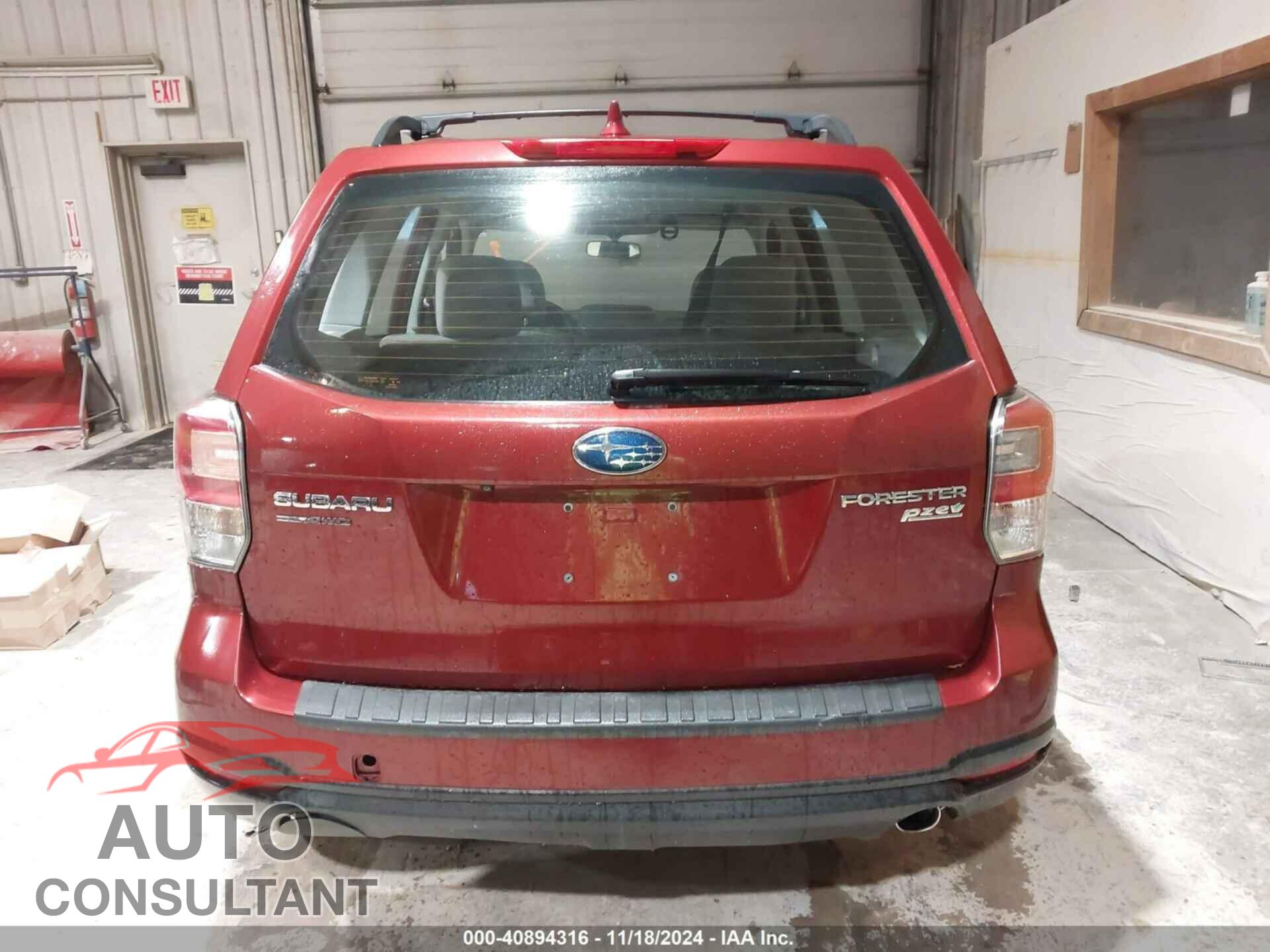 SUBARU FORESTER 2017 - JF2SJABC8HH446639
