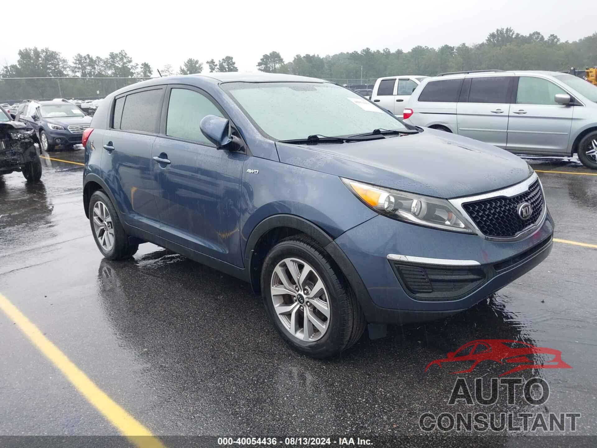 KIA SPORTAGE 2016 - KNDPBCAC3G7859779