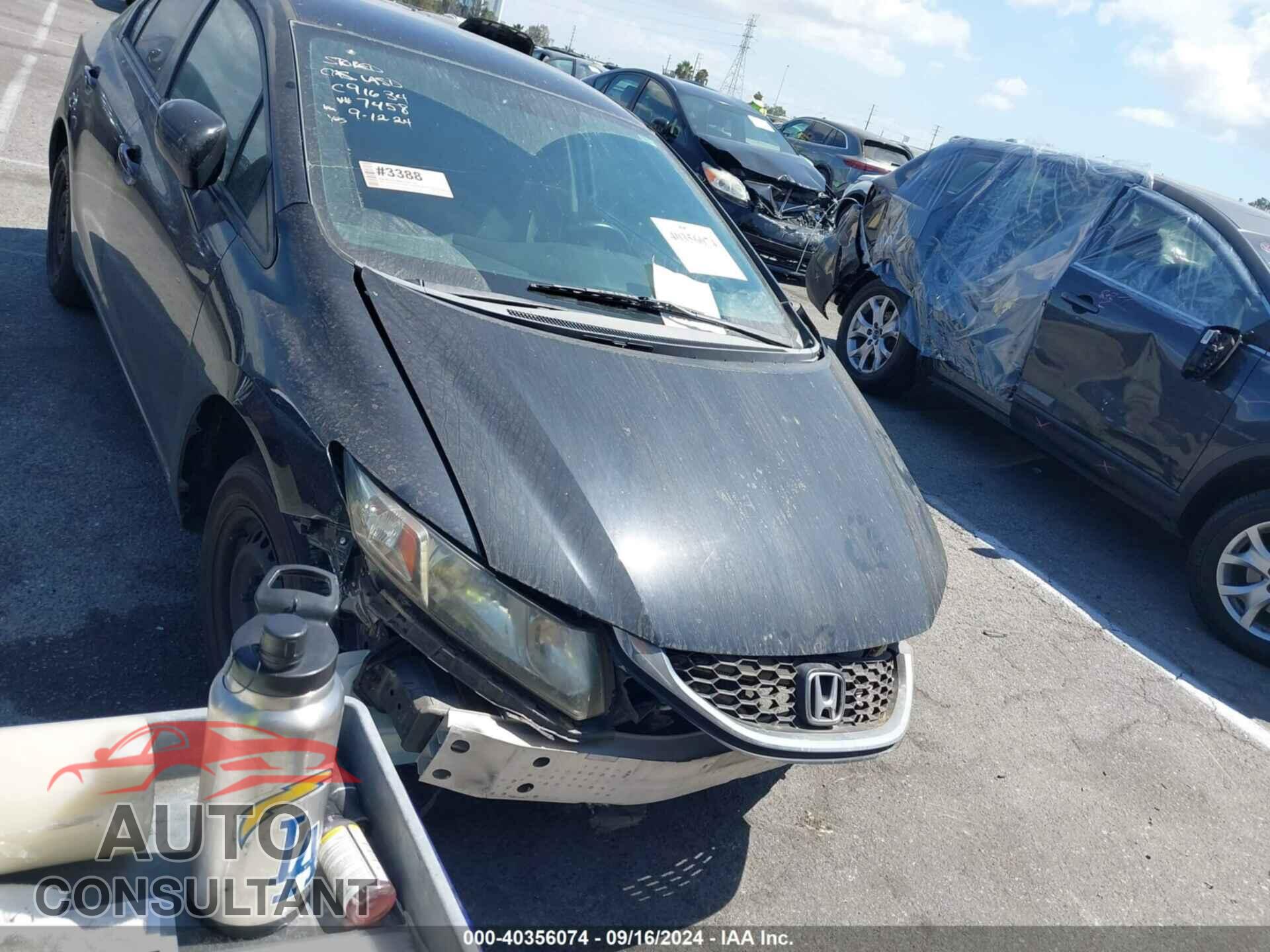 HONDA CIVIC 2014 - 19XFB2F55EE227458
