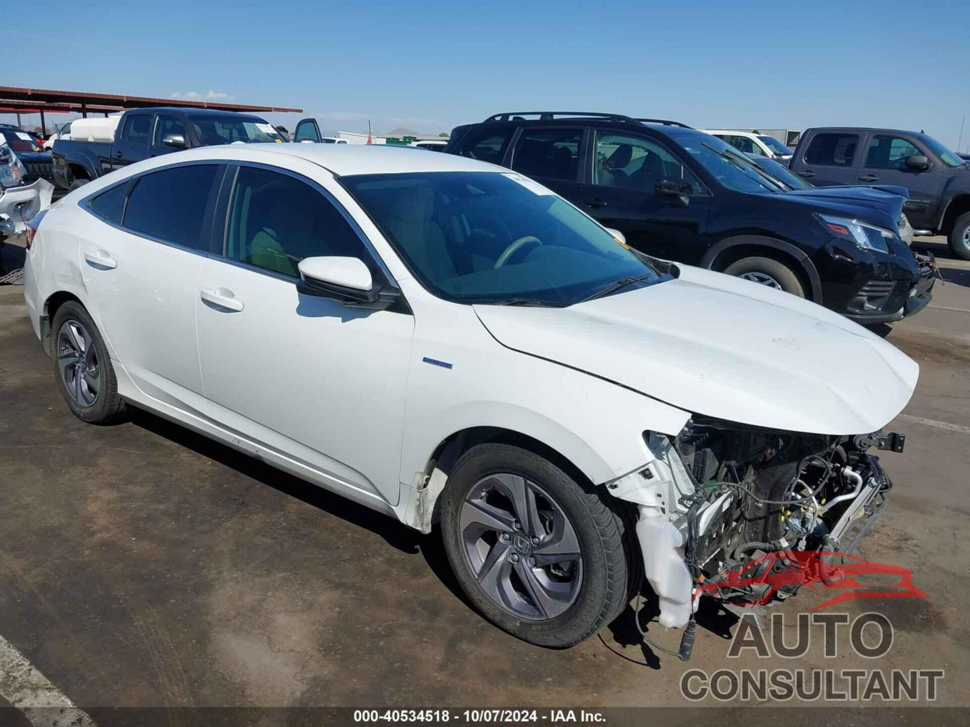 HONDA INSIGHT 2020 - 19XZE4F56LE004035