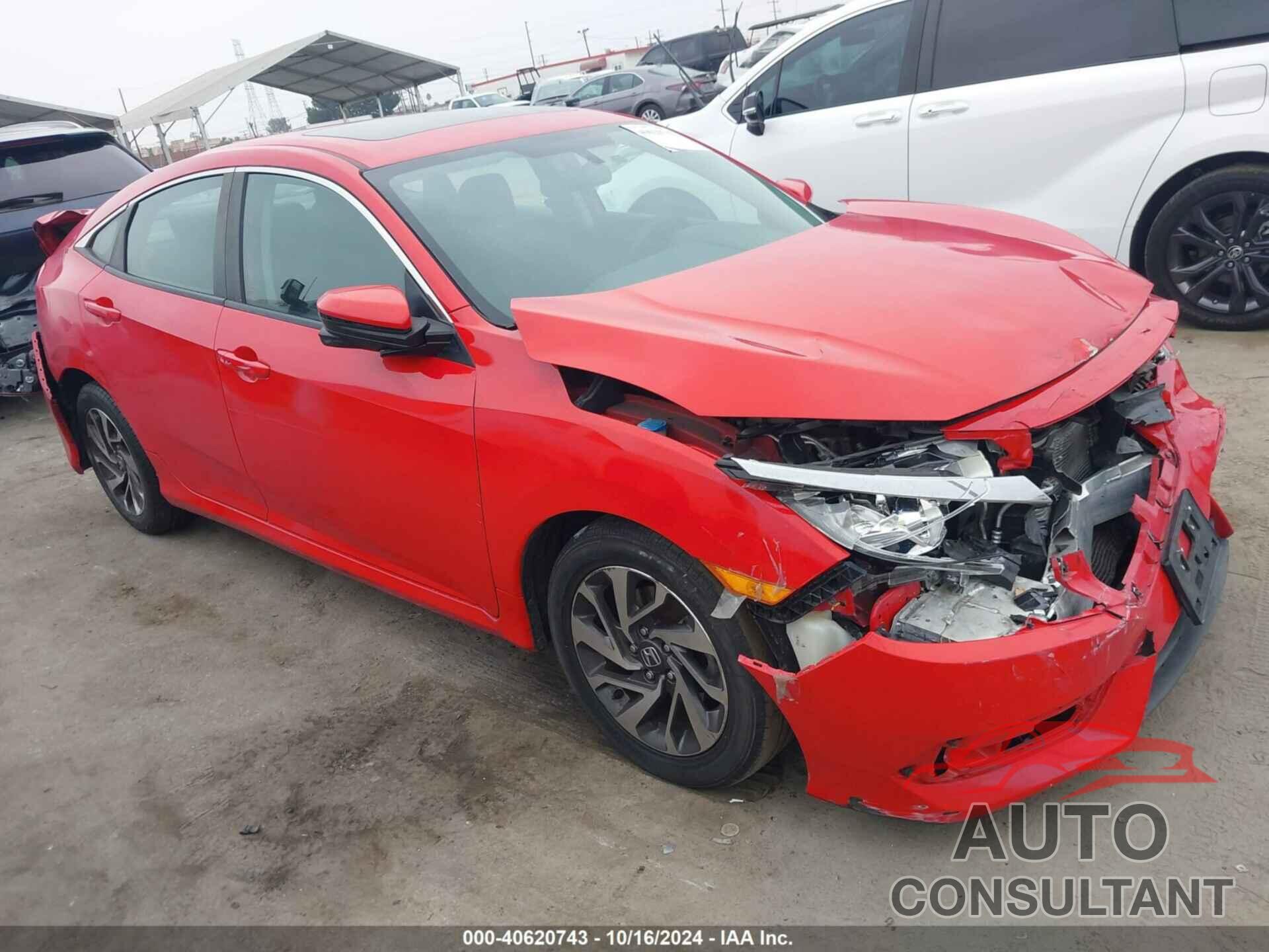HONDA CIVIC 2016 - 2HGFC2F77GH540504