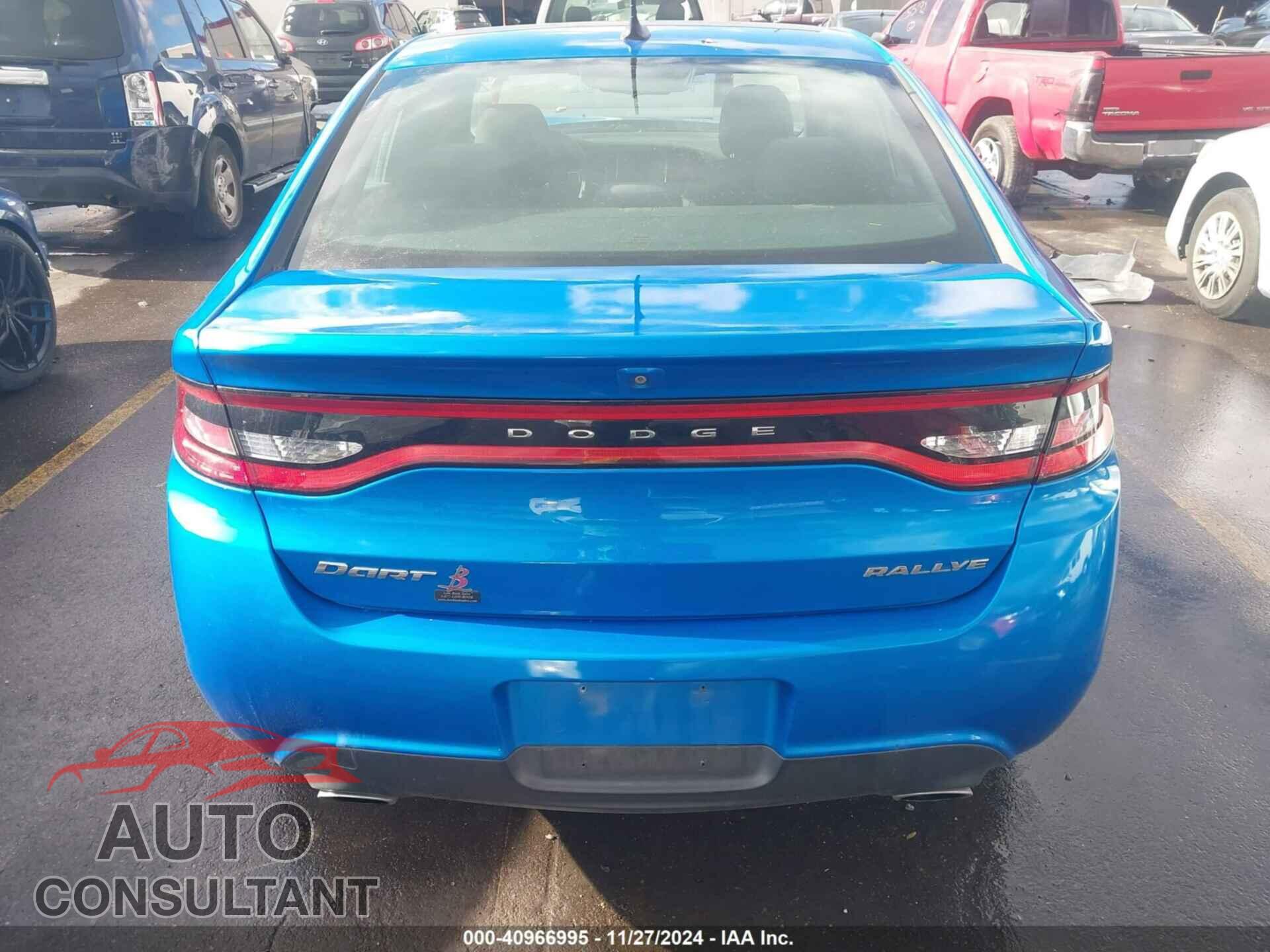 DODGE DART 2015 - 1C3CDFBB5FD173893