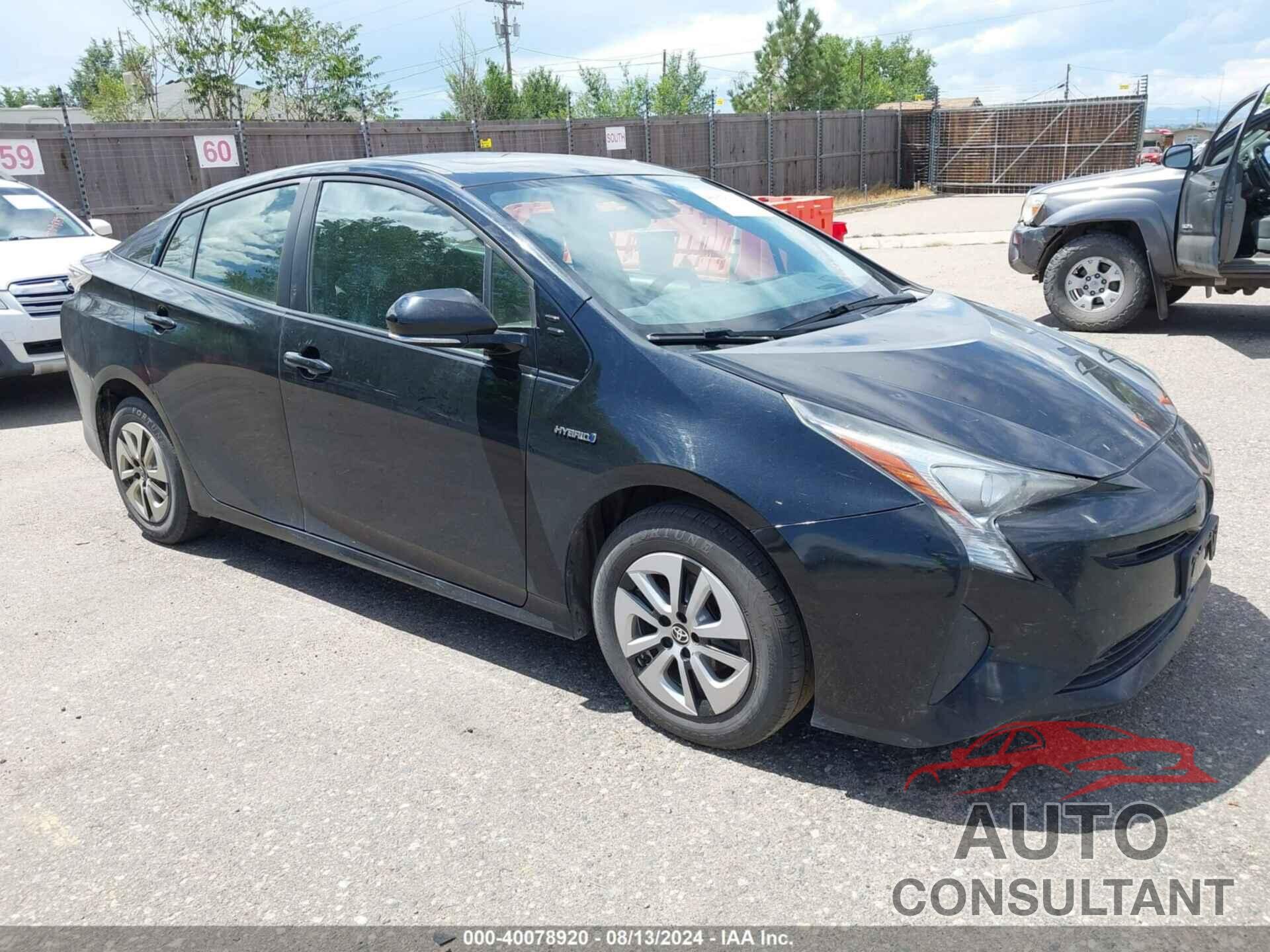 TOYOTA PRIUS 2016 - JTDKARFU6G3009945