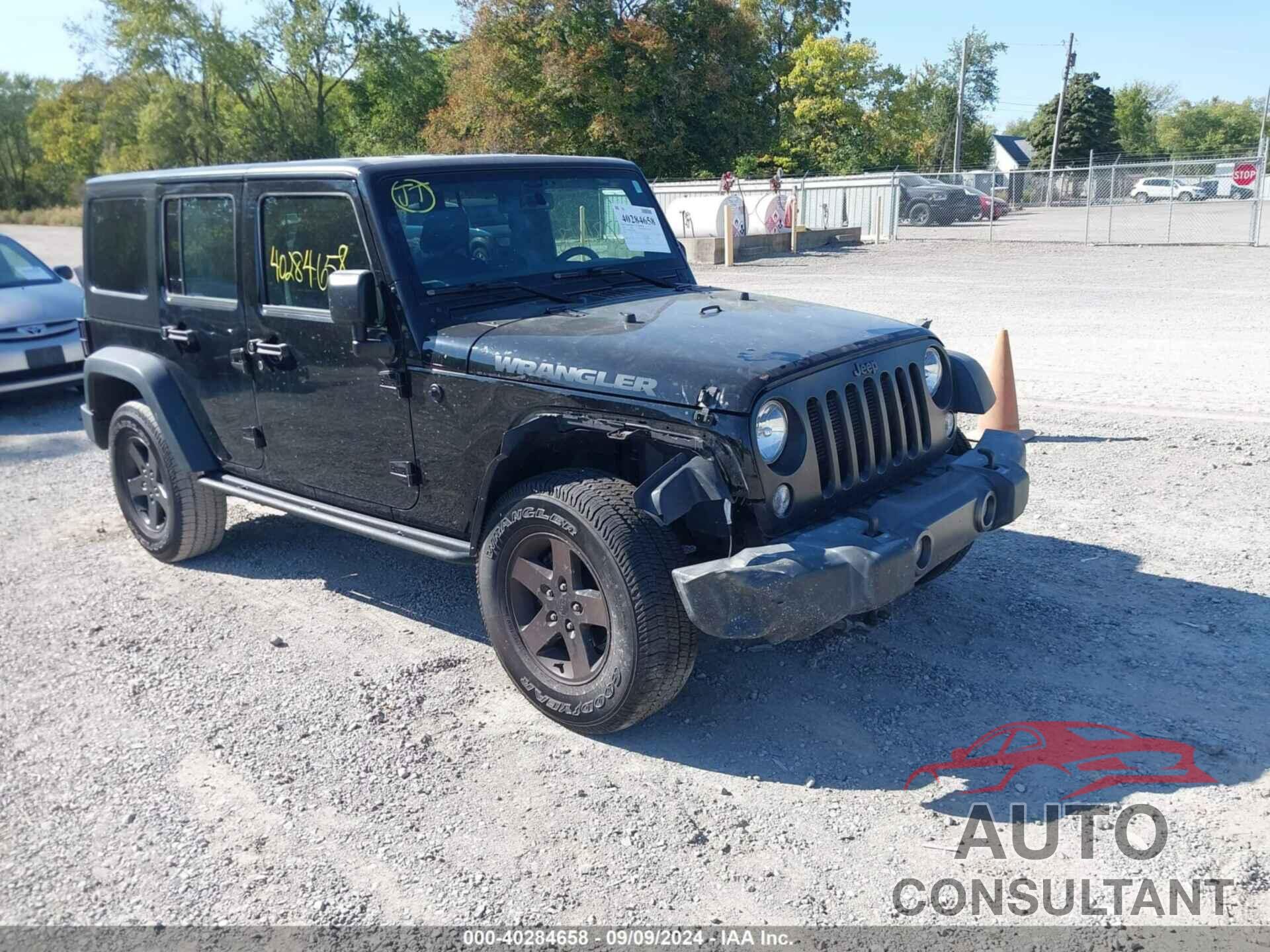 JEEP WRANGLER UNLIMITED 2016 - 1C4BJWDGXGL142087