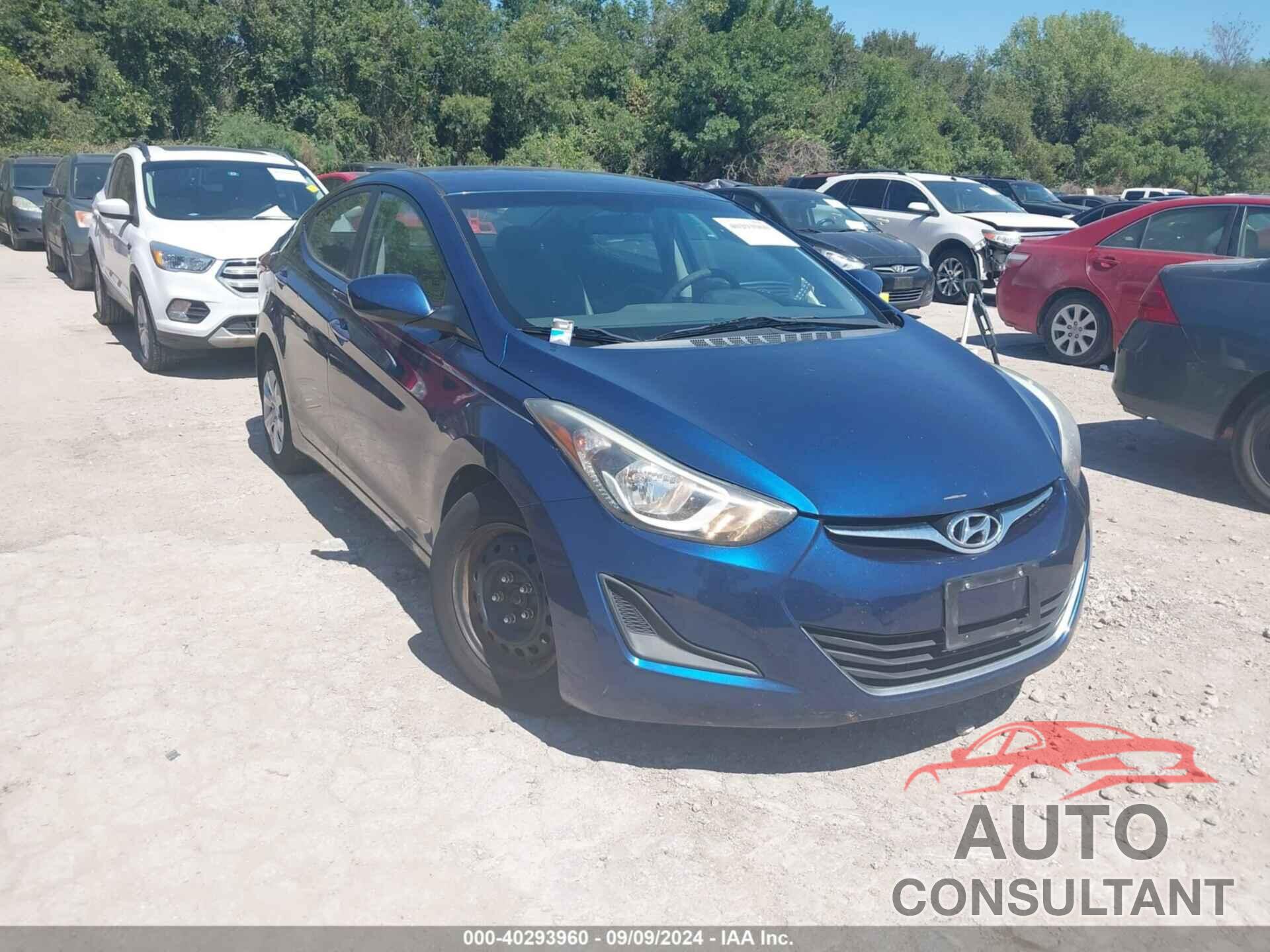 HYUNDAI ELANTRA 2016 - 5NPDH4AE6GH689650