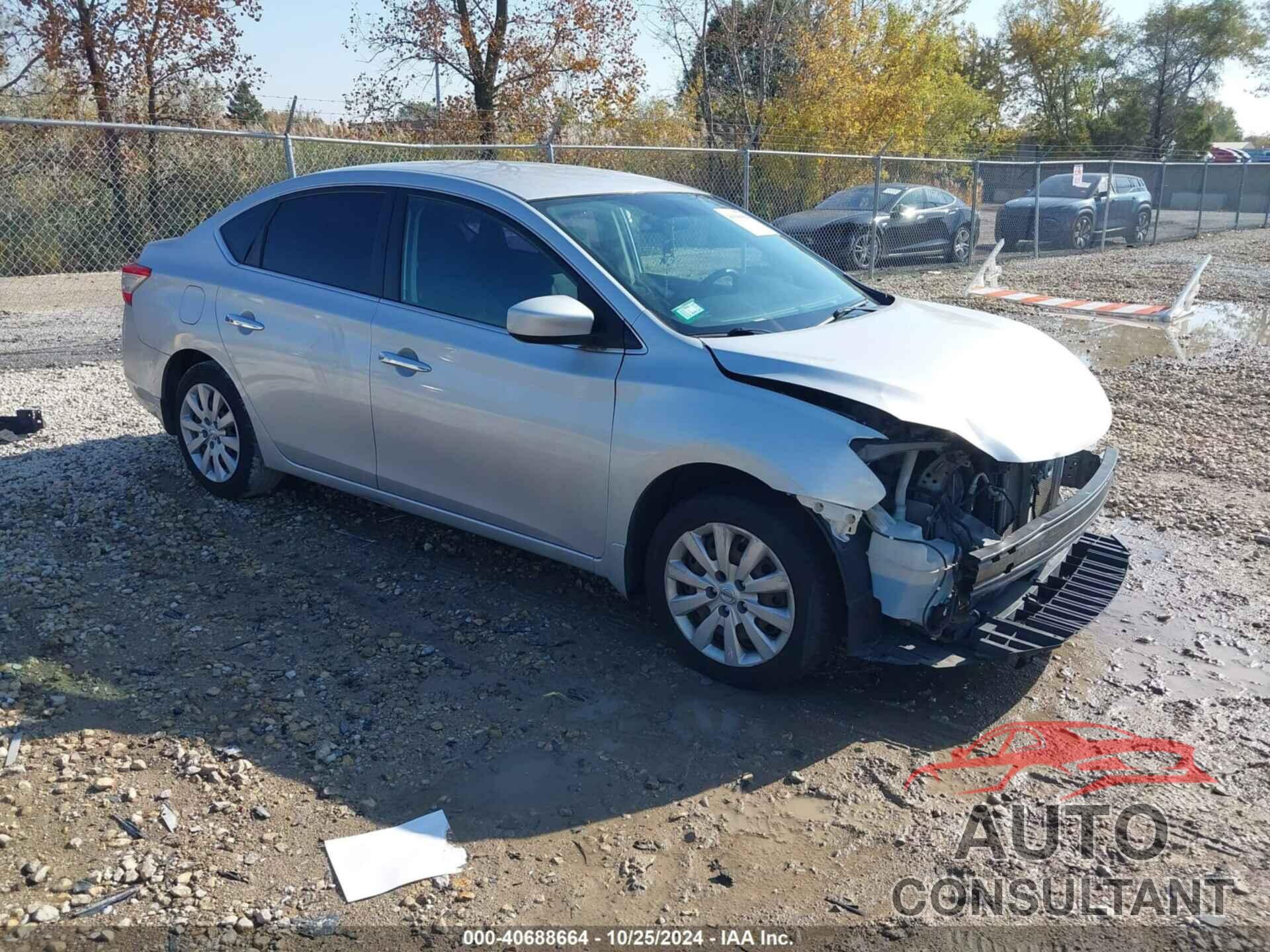 NISSAN SENTRA 2015 - 3N1AB7AP9FL696052