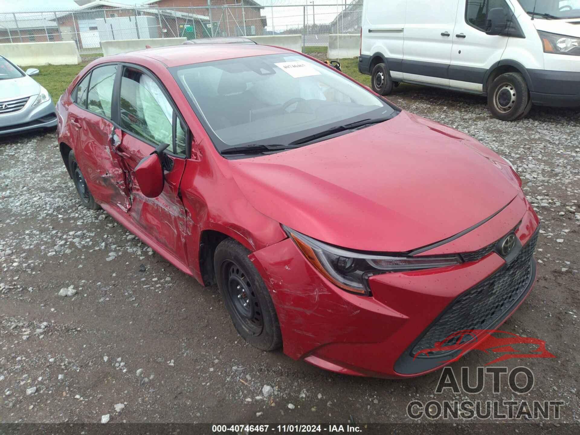 TOYOTA COROLLA 2021 - JTDEPMAE1MJ143185