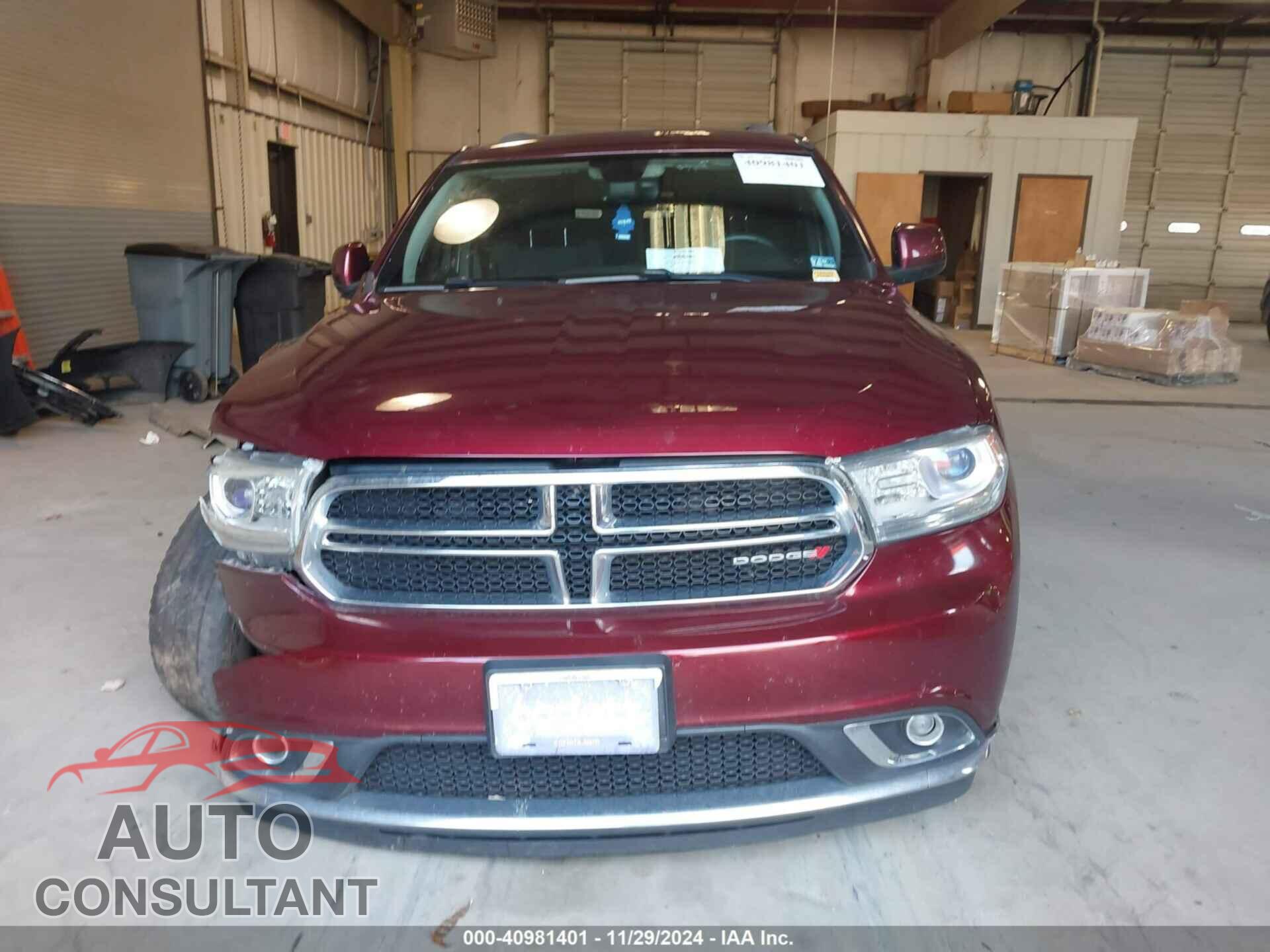 DODGE DURANGO 2017 - 1C4RDJAG7HC958060
