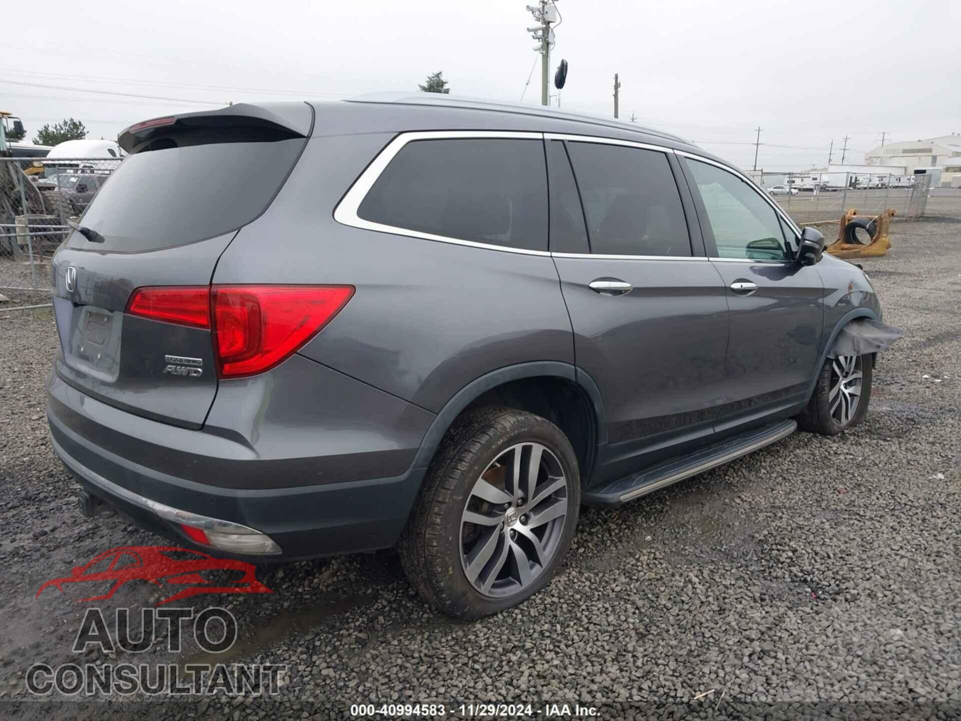 HONDA PILOT 2017 - 5FNYF6H95HB058562