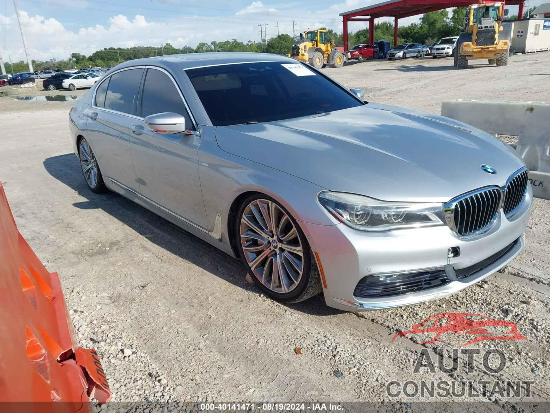 BMW 750I 2017 - WBA7F0C56HGM21466