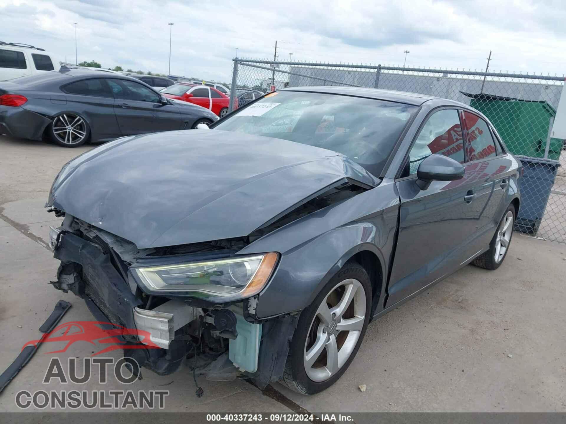 AUDI A3 2016 - WAUA7GFF9G1040633