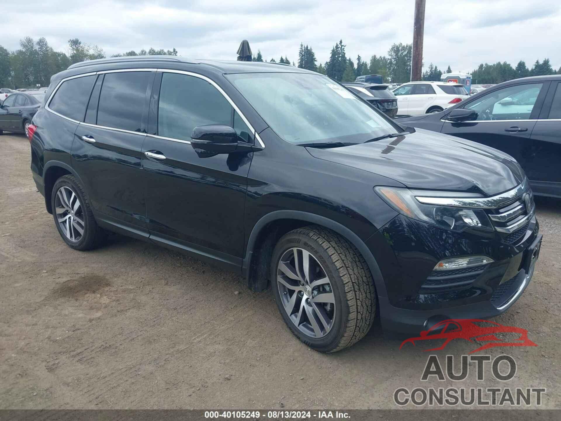 HONDA PILOT 2017 - 5FNYF6H95HB069206