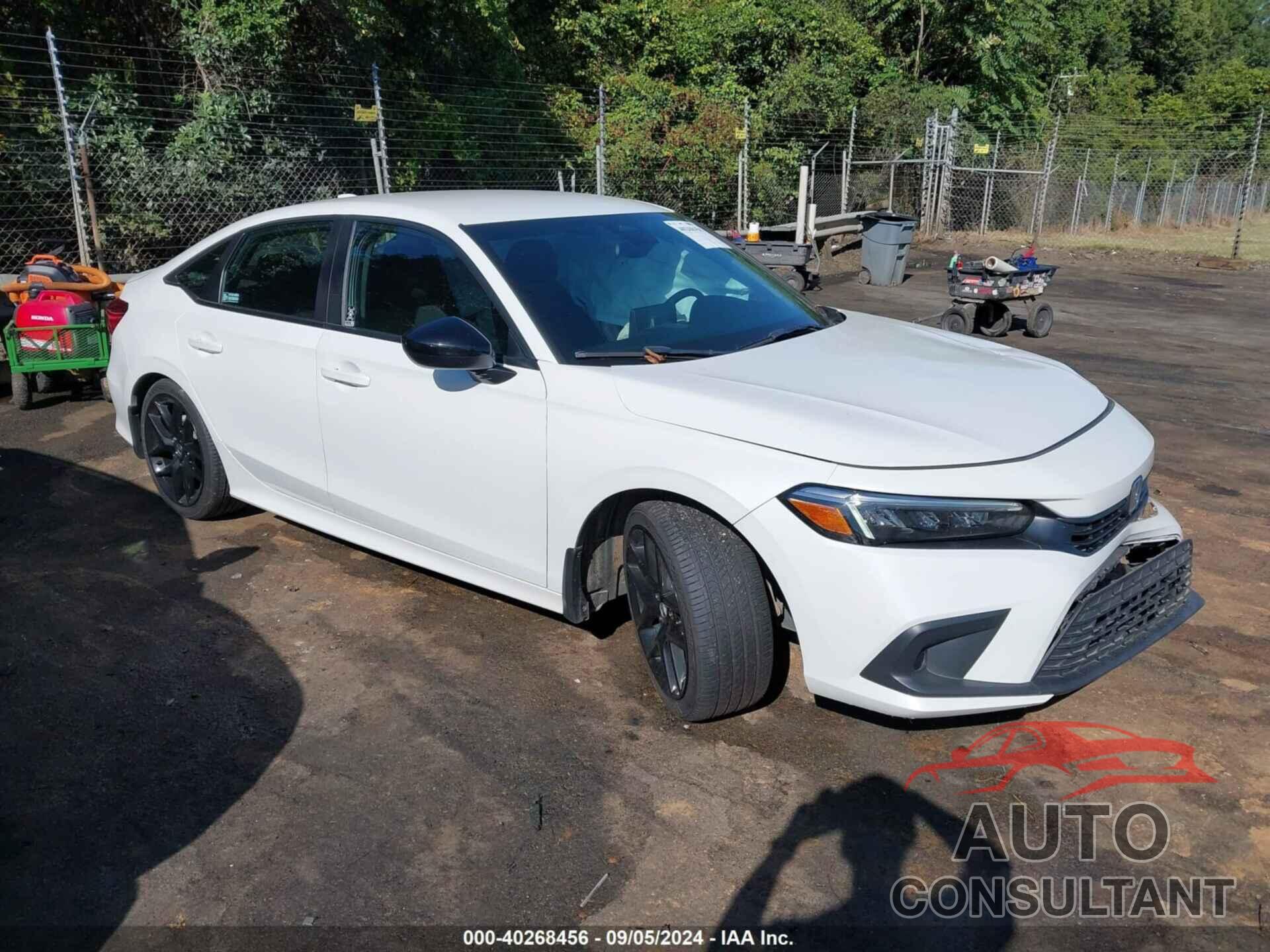 HONDA CIVIC 2022 - 2HGFE2F51NH503504