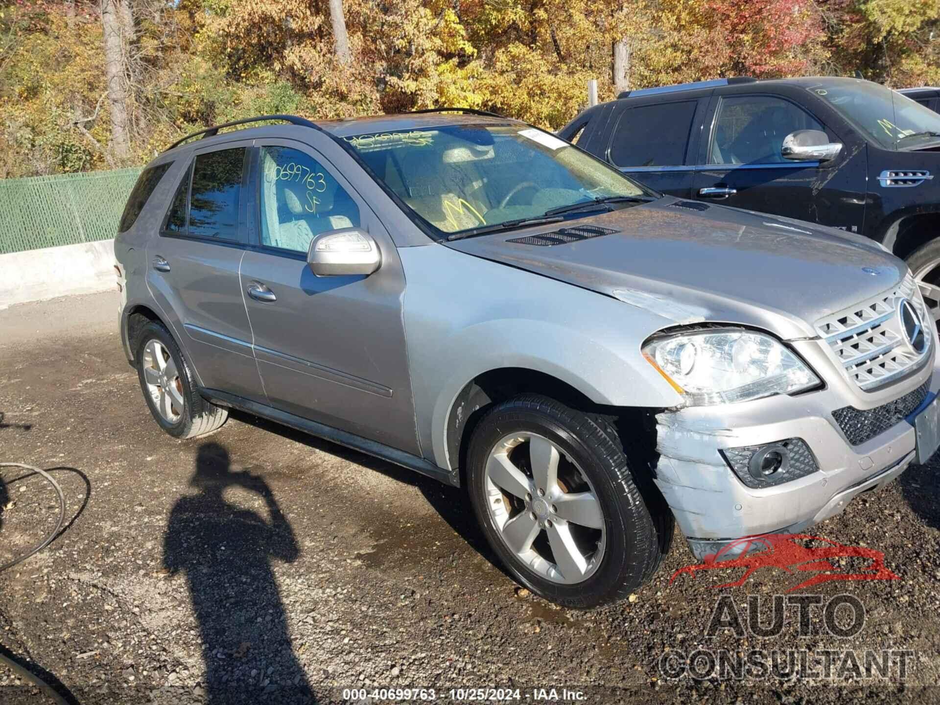 MERCEDES-BENZ ML 350 2009 - 4JGBB86E19A509618
