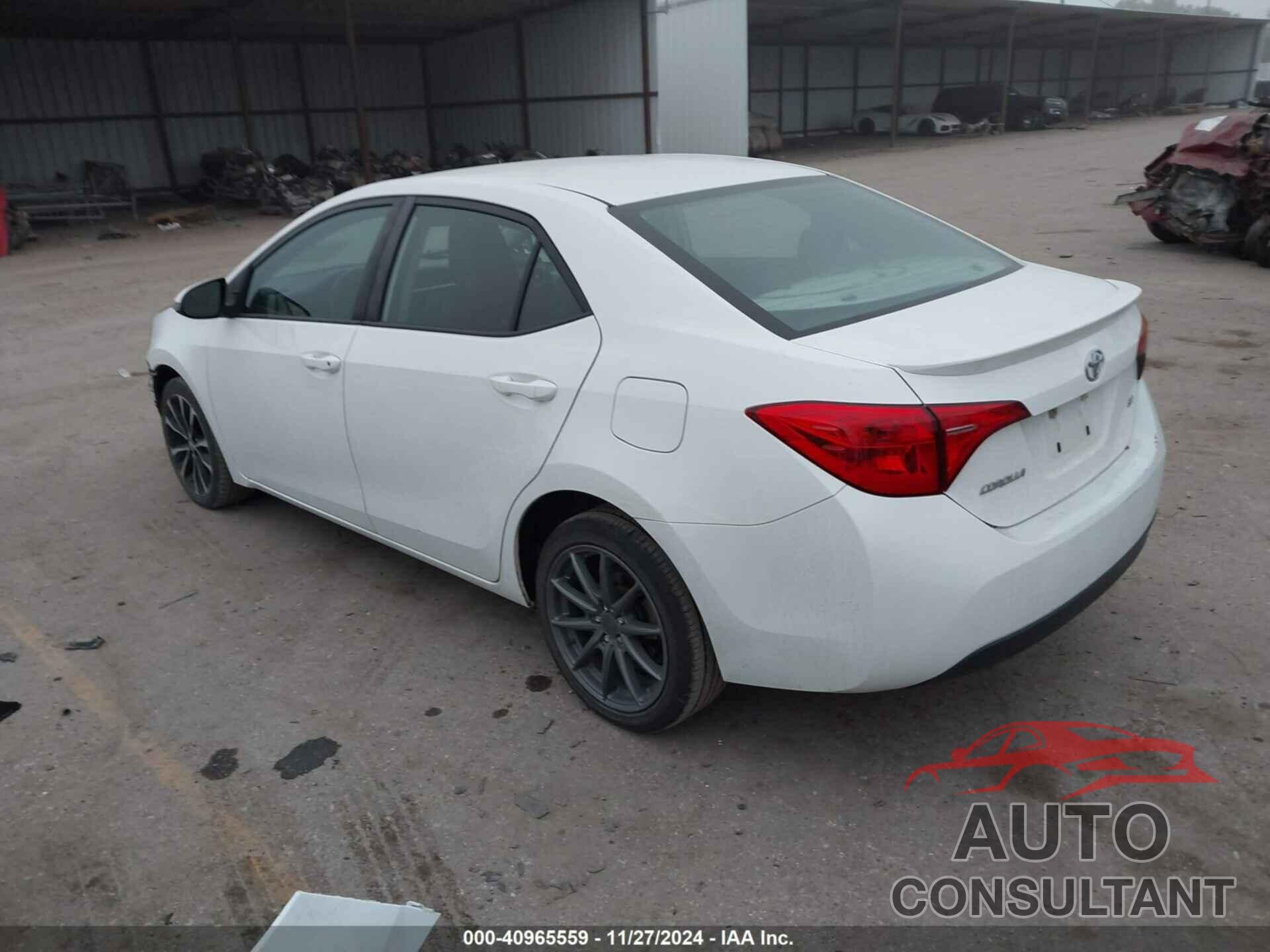 TOYOTA COROLLA 2019 - 5YFBURHE2KP916365