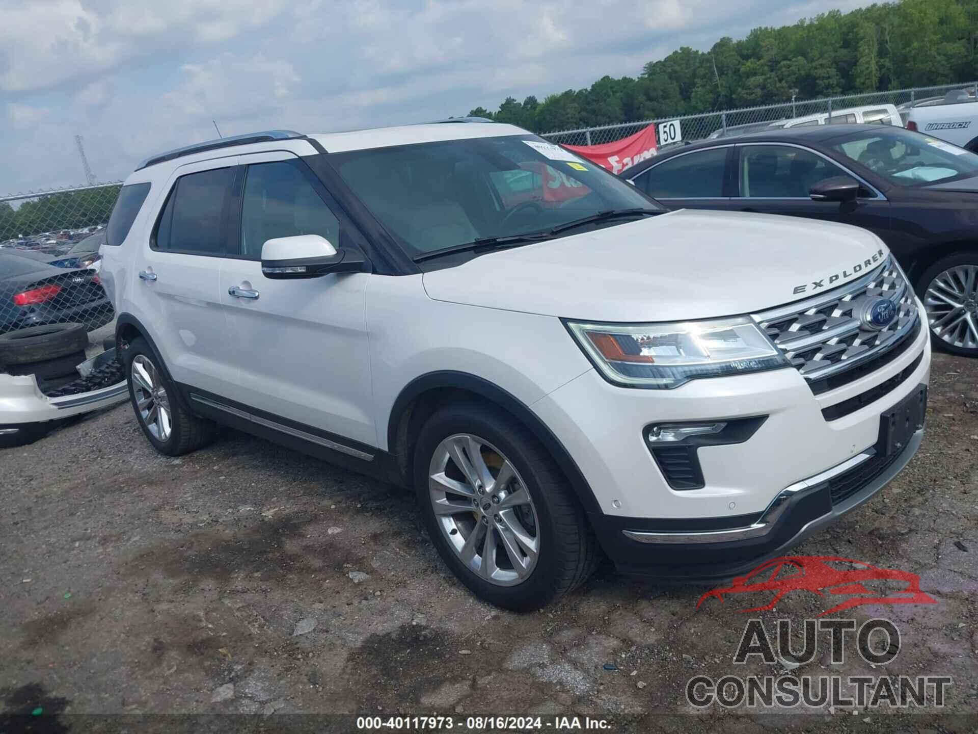 FORD EXPLORER 2018 - 1FM5K7F8XJGC47116