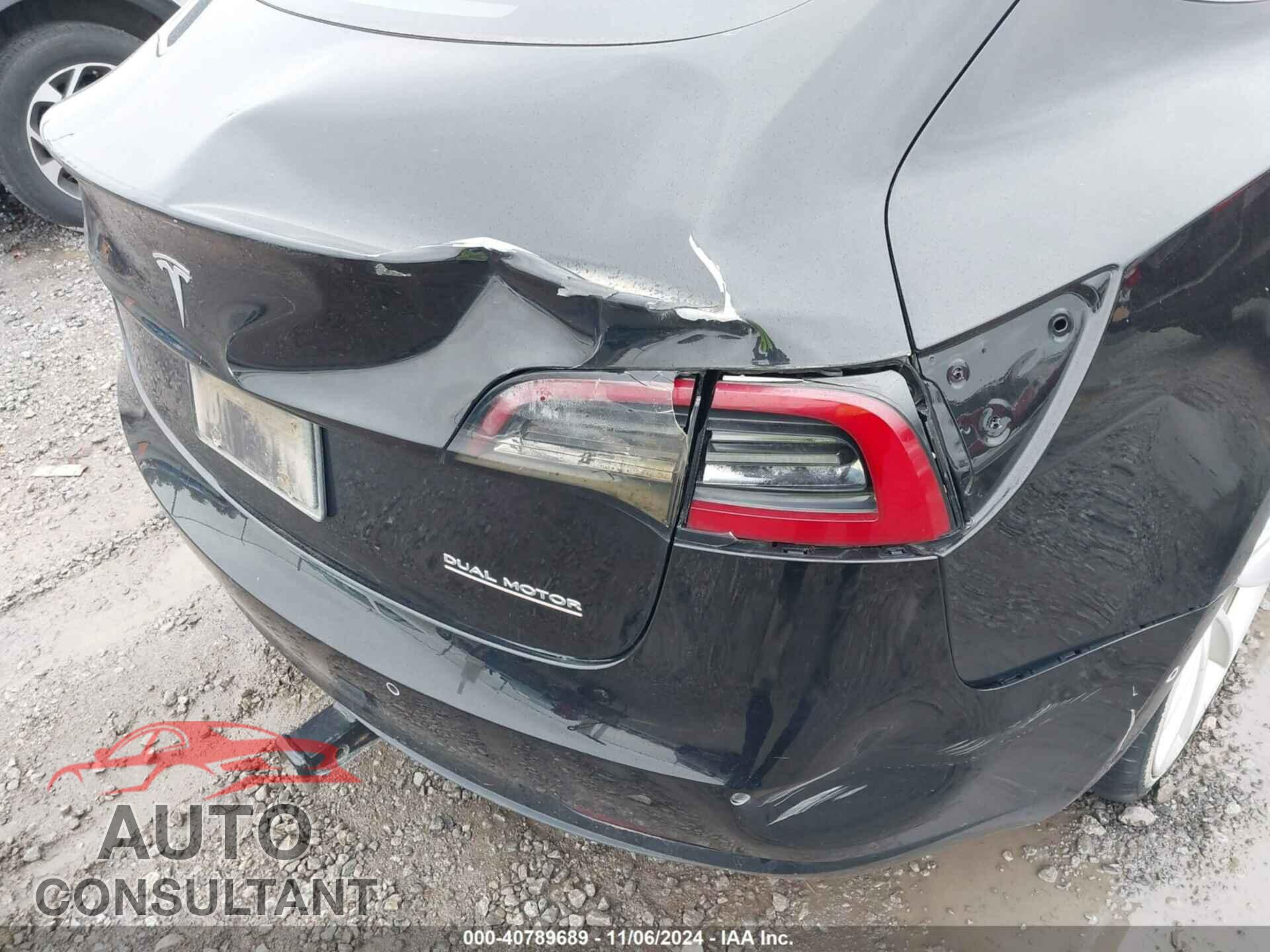 TESLA MODEL 3 2019 - 5YJ3E1EB0KF236621