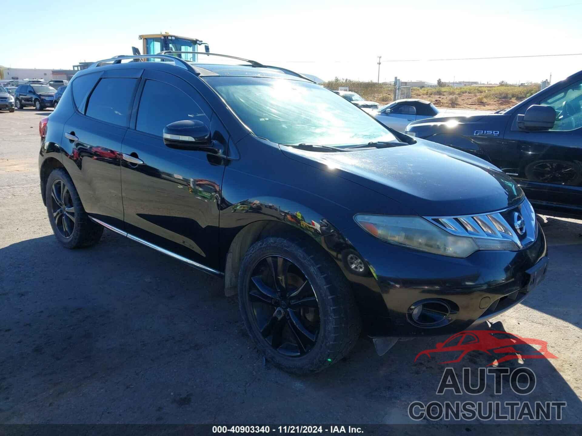 NISSAN MURANO 2010 - JN8AZ1MU9AW016522