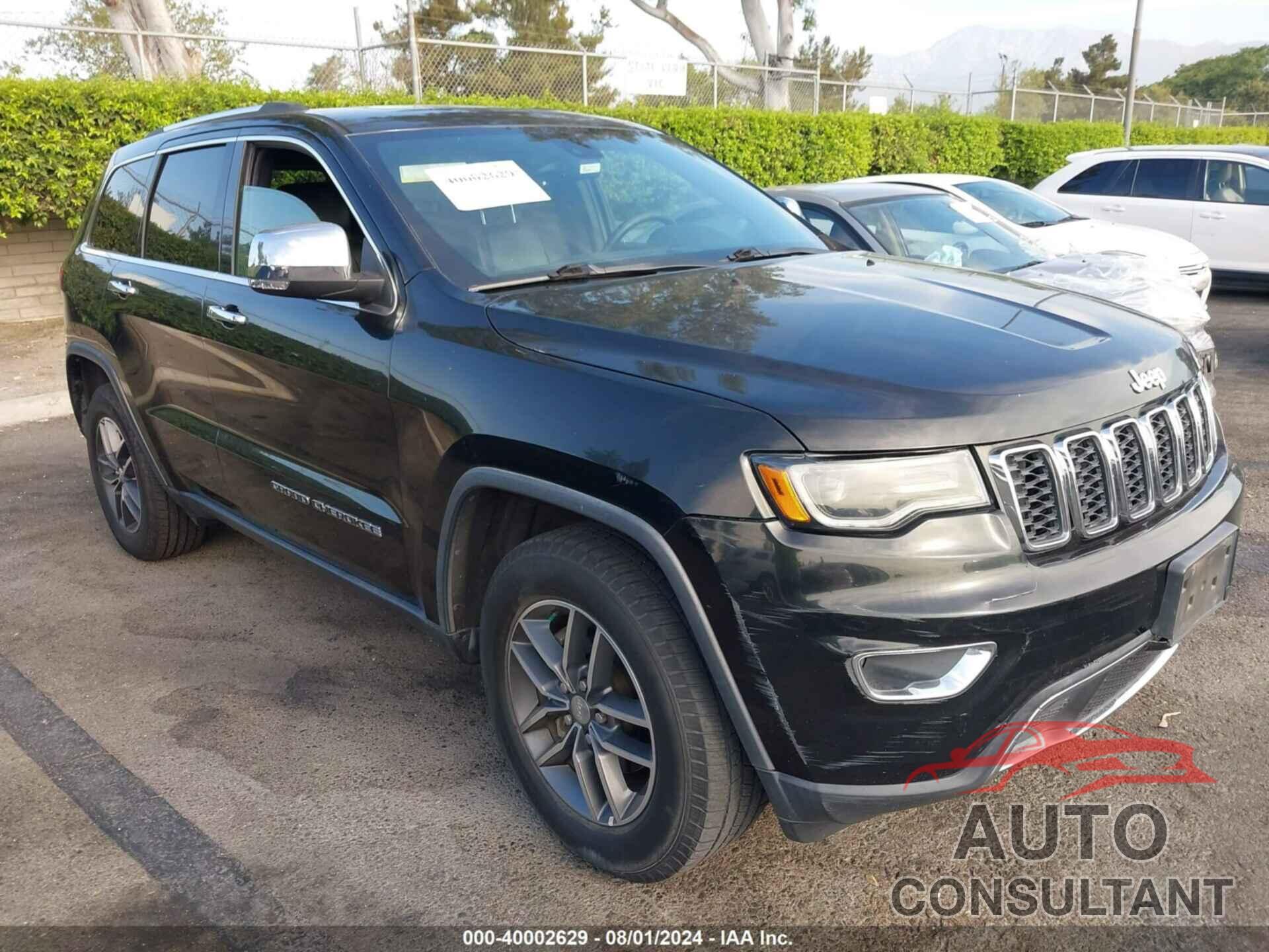 JEEP GRAND CHEROKEE 2017 - 1C4RJEBG6HC943581