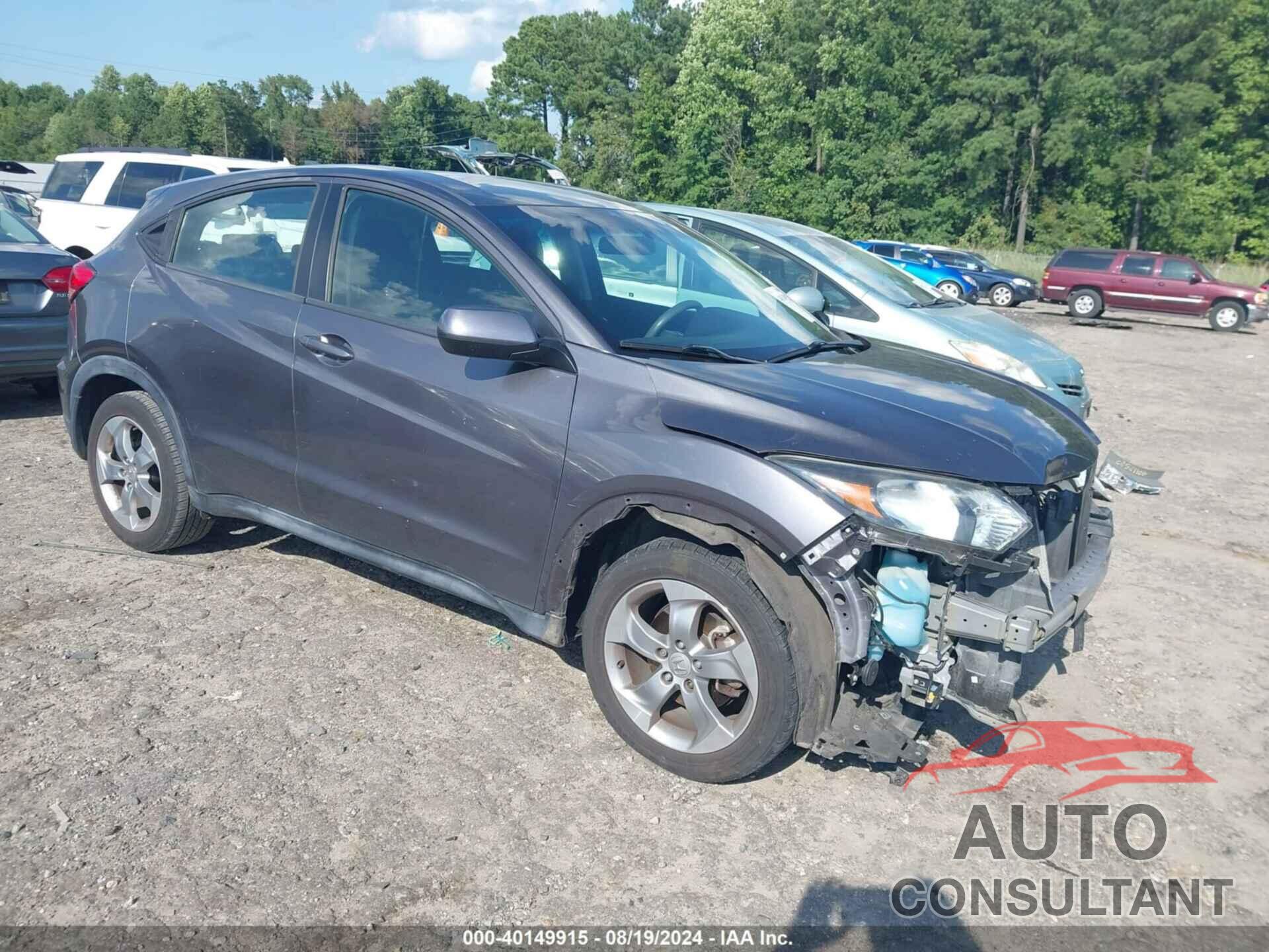 HONDA HR-V 2017 - 3CZRU5H34HM728396