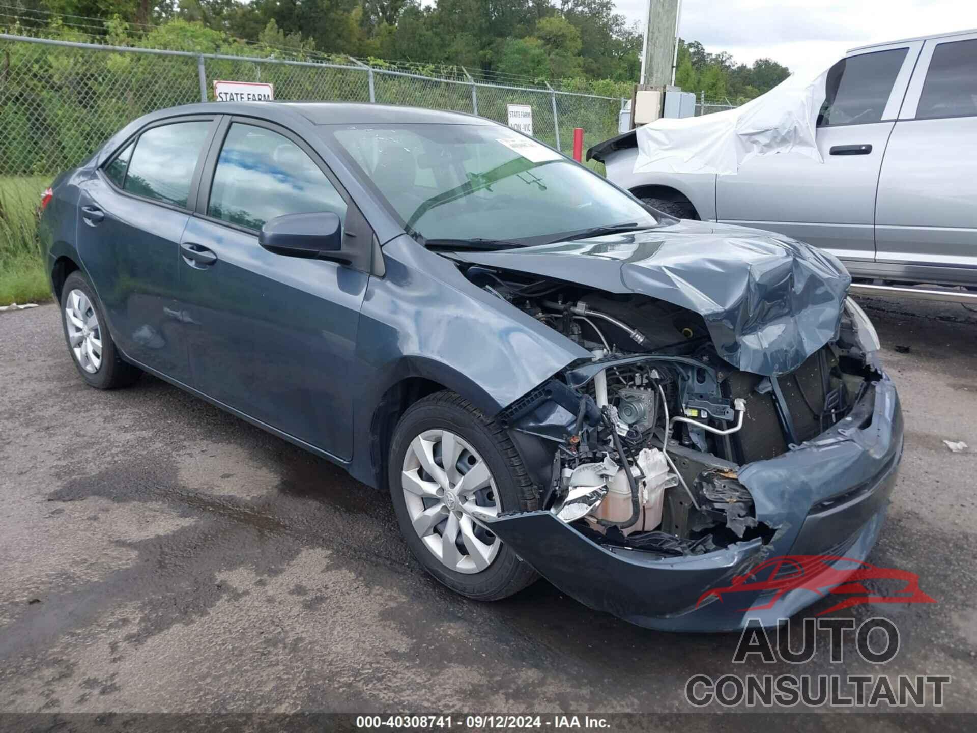 TOYOTA COROLLA 2016 - 5YFBURHE1GP397753
