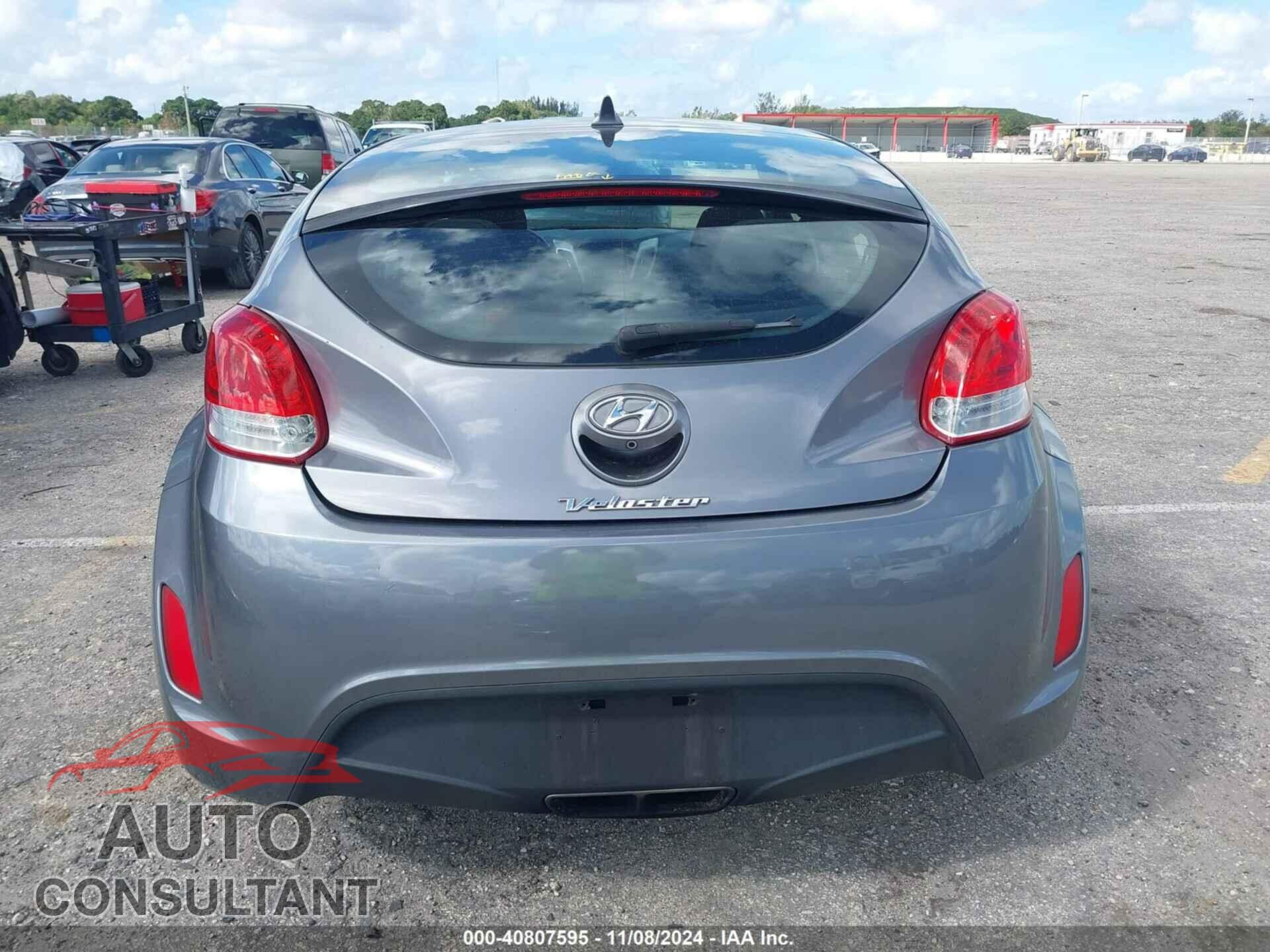 HYUNDAI VELOSTER 2017 - KMHTC6AD5HU308001
