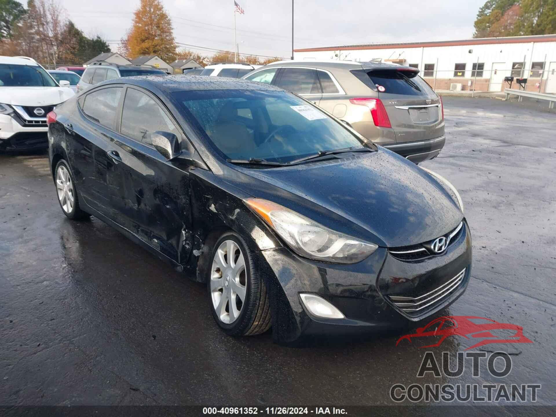 HYUNDAI ELANTRA 2012 - KMHDH4AE1CU228710