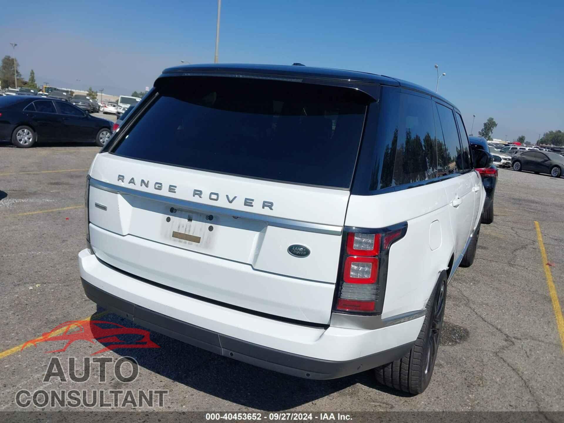 LAND ROVER RANGE ROVER 2015 - SALGS3TF0FA205730