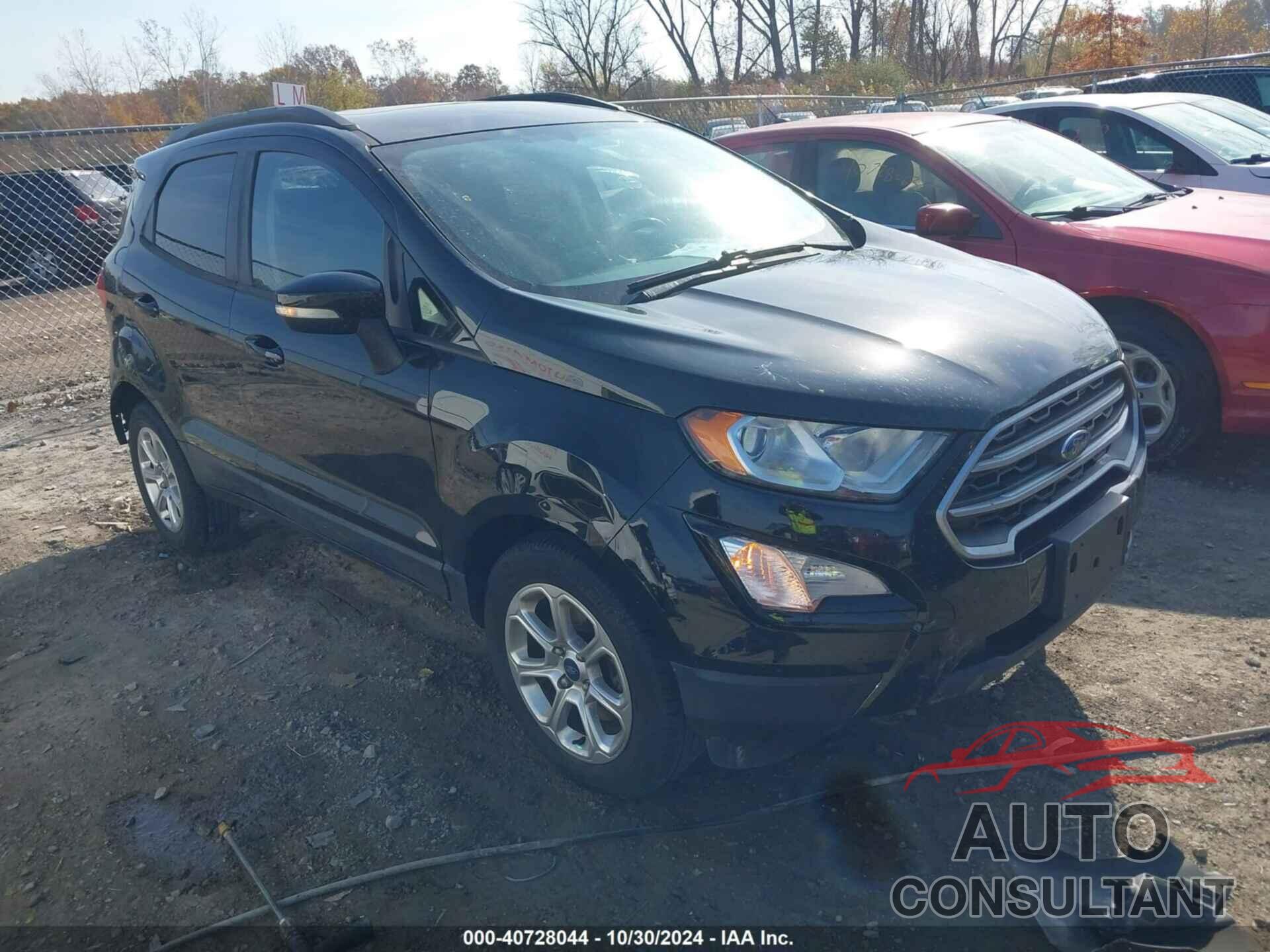 FORD ECOSPORT 2019 - MAJ3S2GE4KC263295