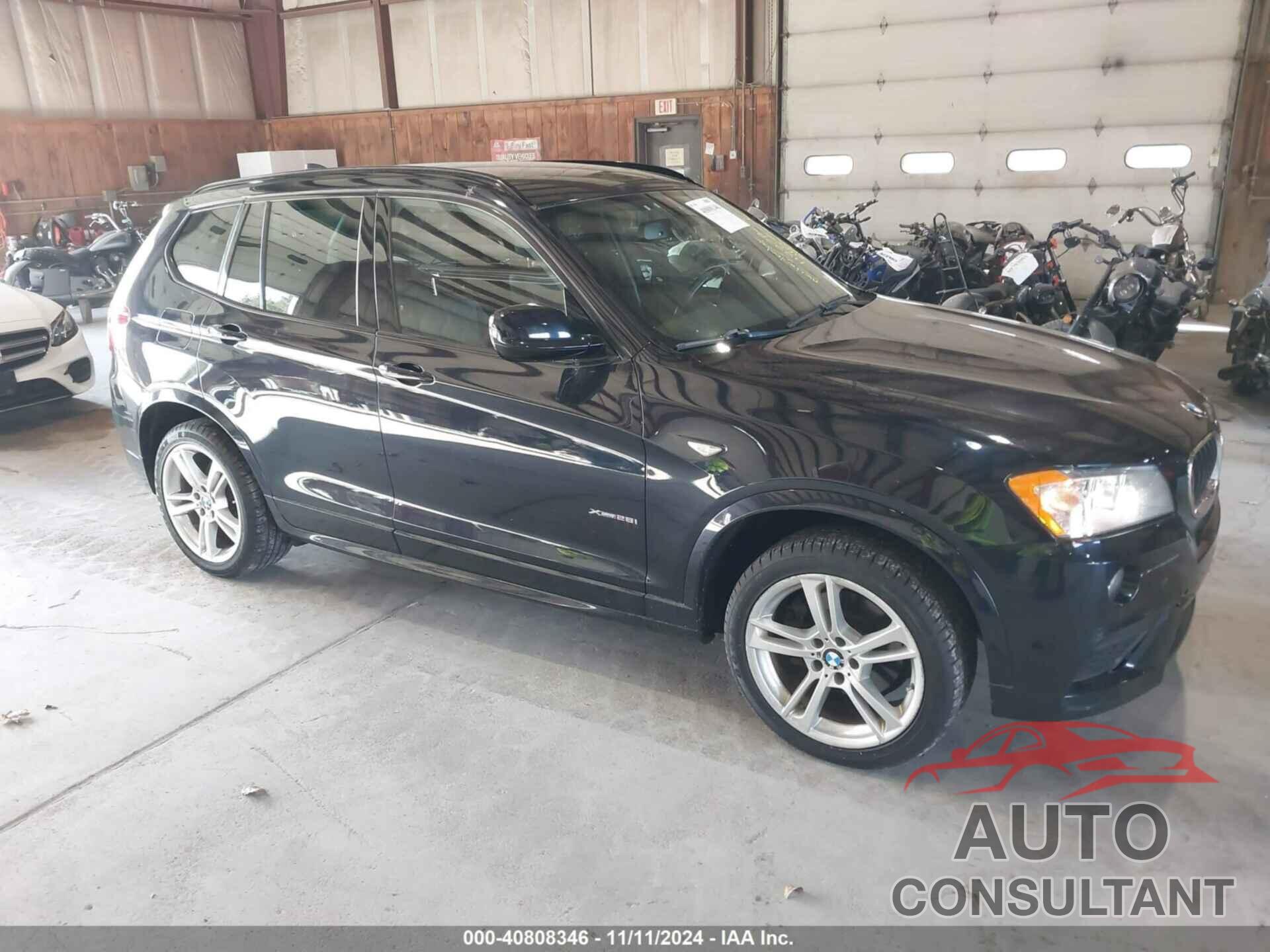 BMW X3 2013 - 5UXWX9C52D0A09372