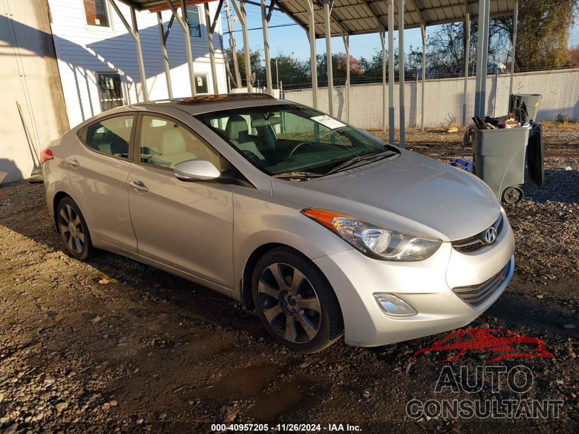 HYUNDAI ELANTRA 2013 - 5NPDH4AE6DH199740