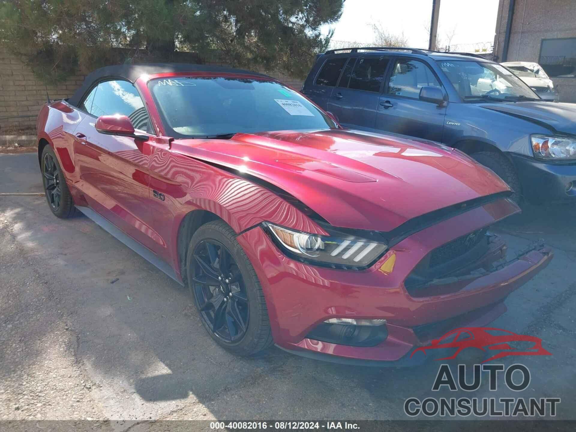 FORD MUSTANG 2017 - 1FATP8FF1H5272788