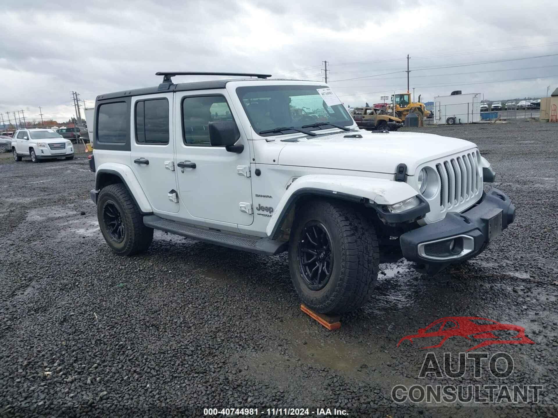 JEEP WRANGLER UNLIMITED 2018 - 1C4HJXEG3JW212162