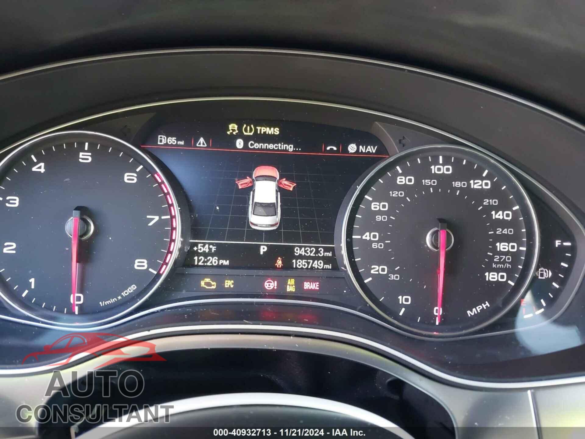 AUDI A6 2013 - WAUGFAFC2DN113166