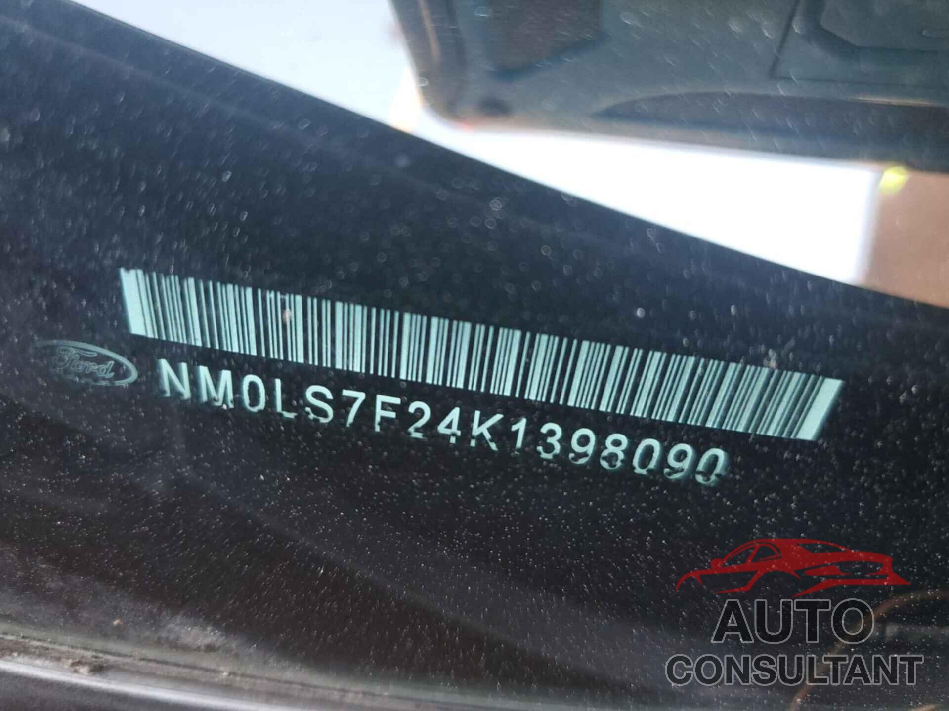 FORD TRANSIT CONNECT 2019 - NM0LS7F24K1398090