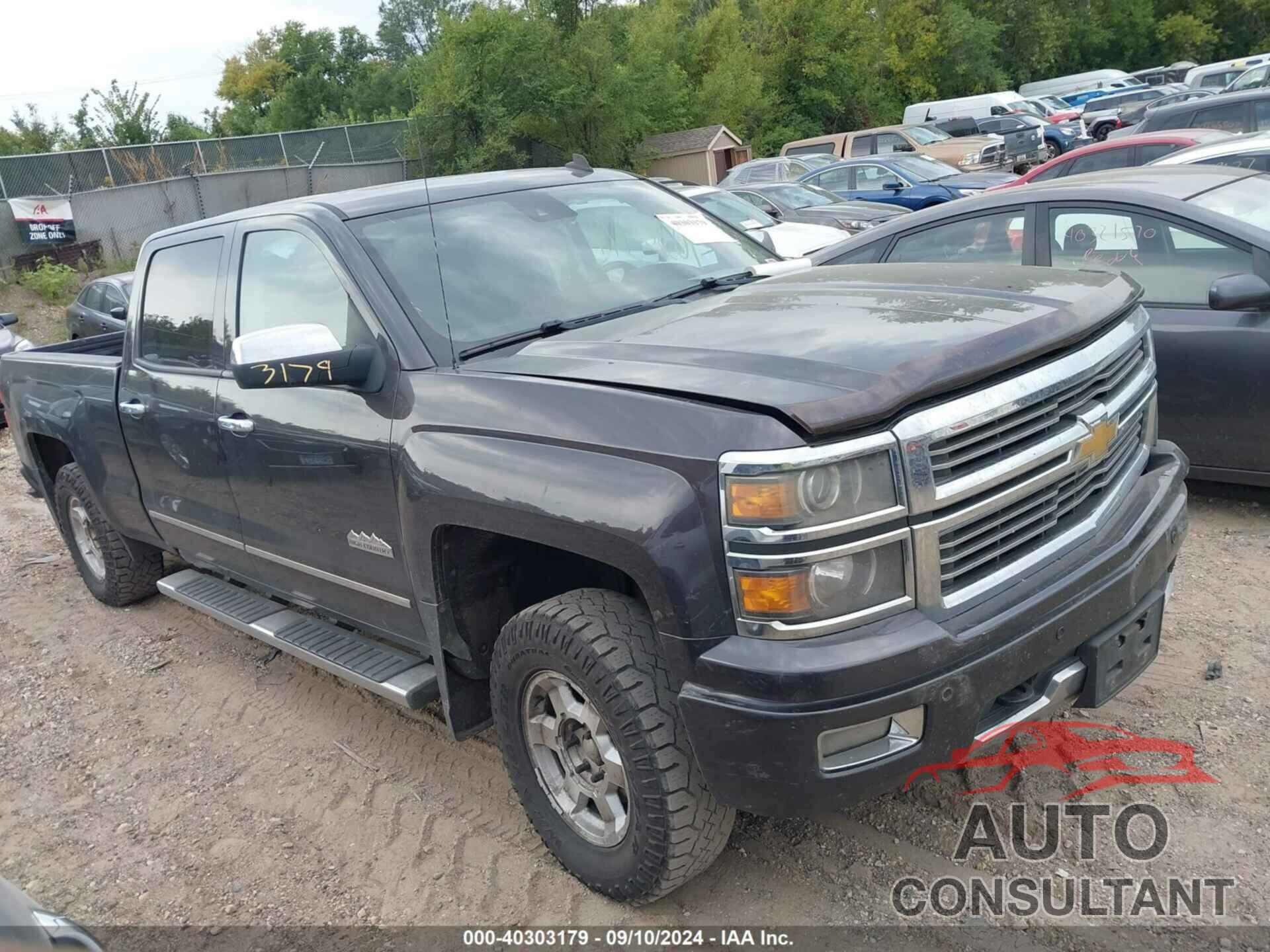 CHEVROLET SILVERADO 1500 2014 - 3GCUKTEC9EG364565