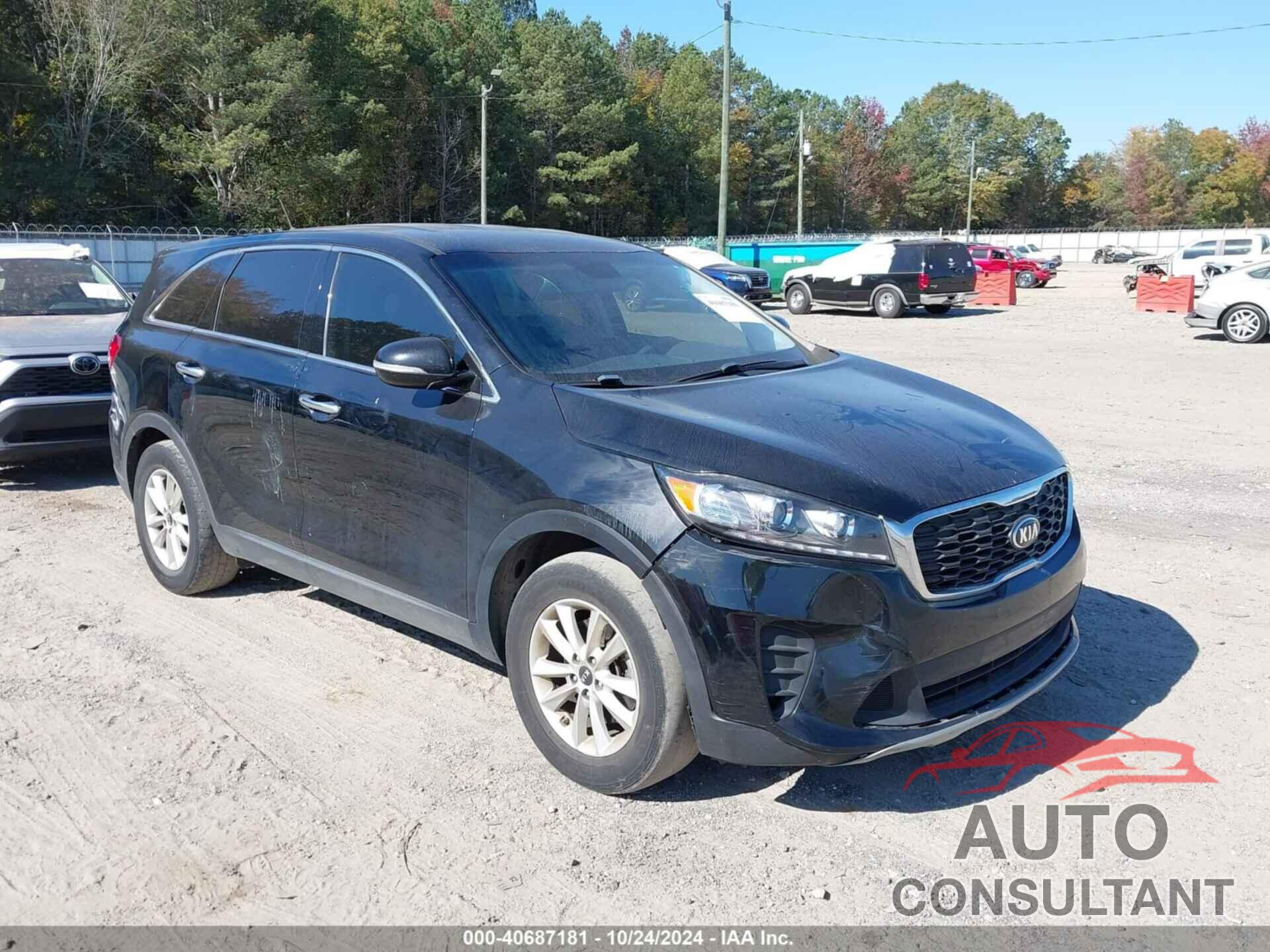 KIA SORENTO 2019 - 5XYPG4A54KG471965